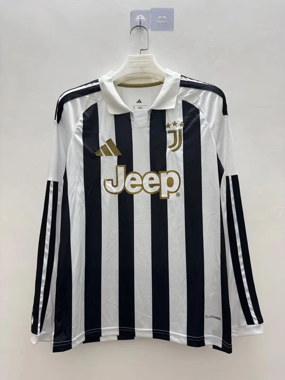 2026/2027 Maillot de Football Domicile Manches Longues Juventus 1:1 Qualité Thaïlandaise
