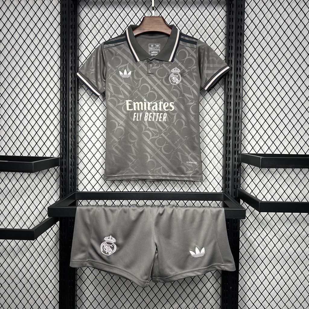 2024/2025 Real Madrid Third Away Football Shirt AAA fan-grade Kids Size