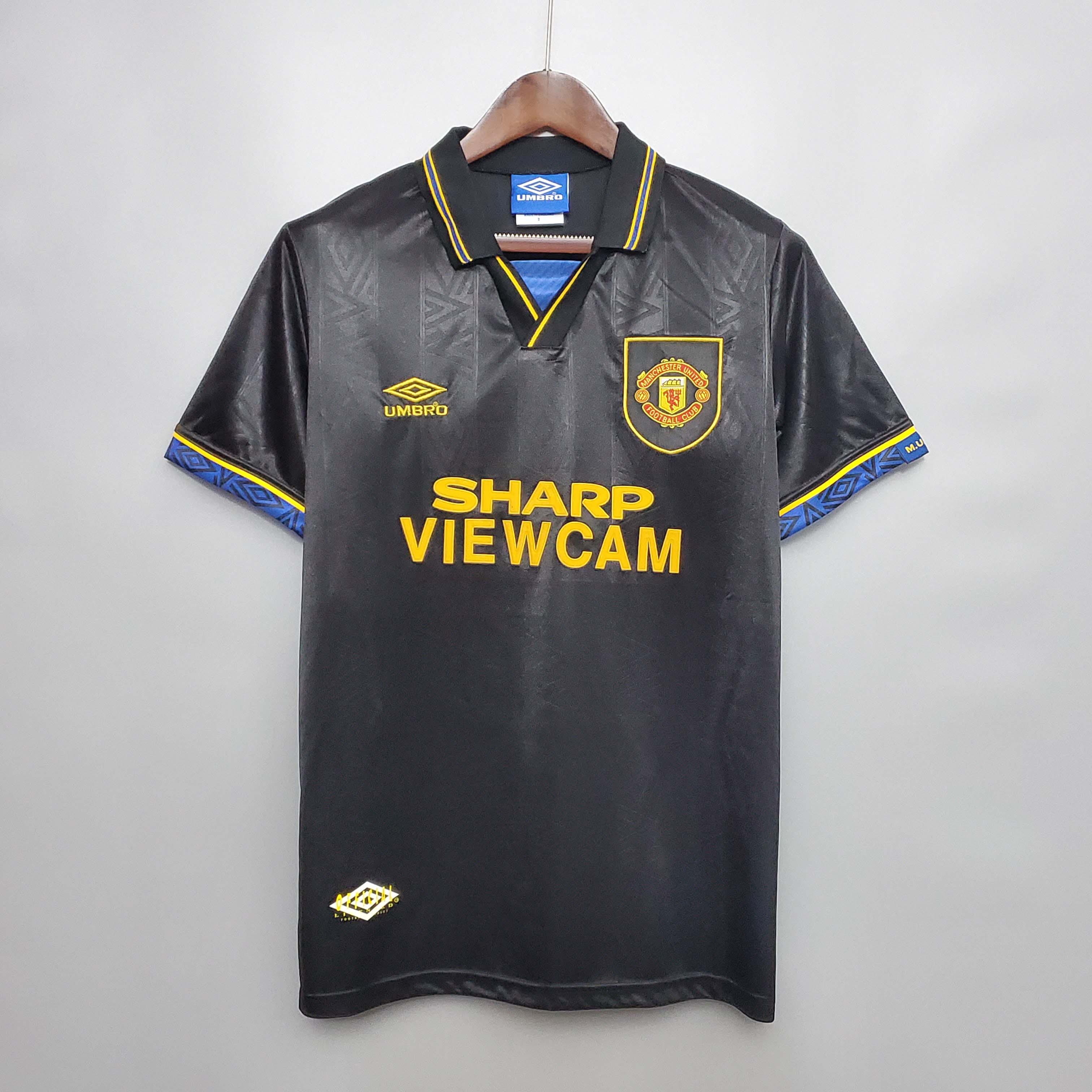 1993/1994 Retro Manchester United Third Away Football Shirt AAA fan-grade