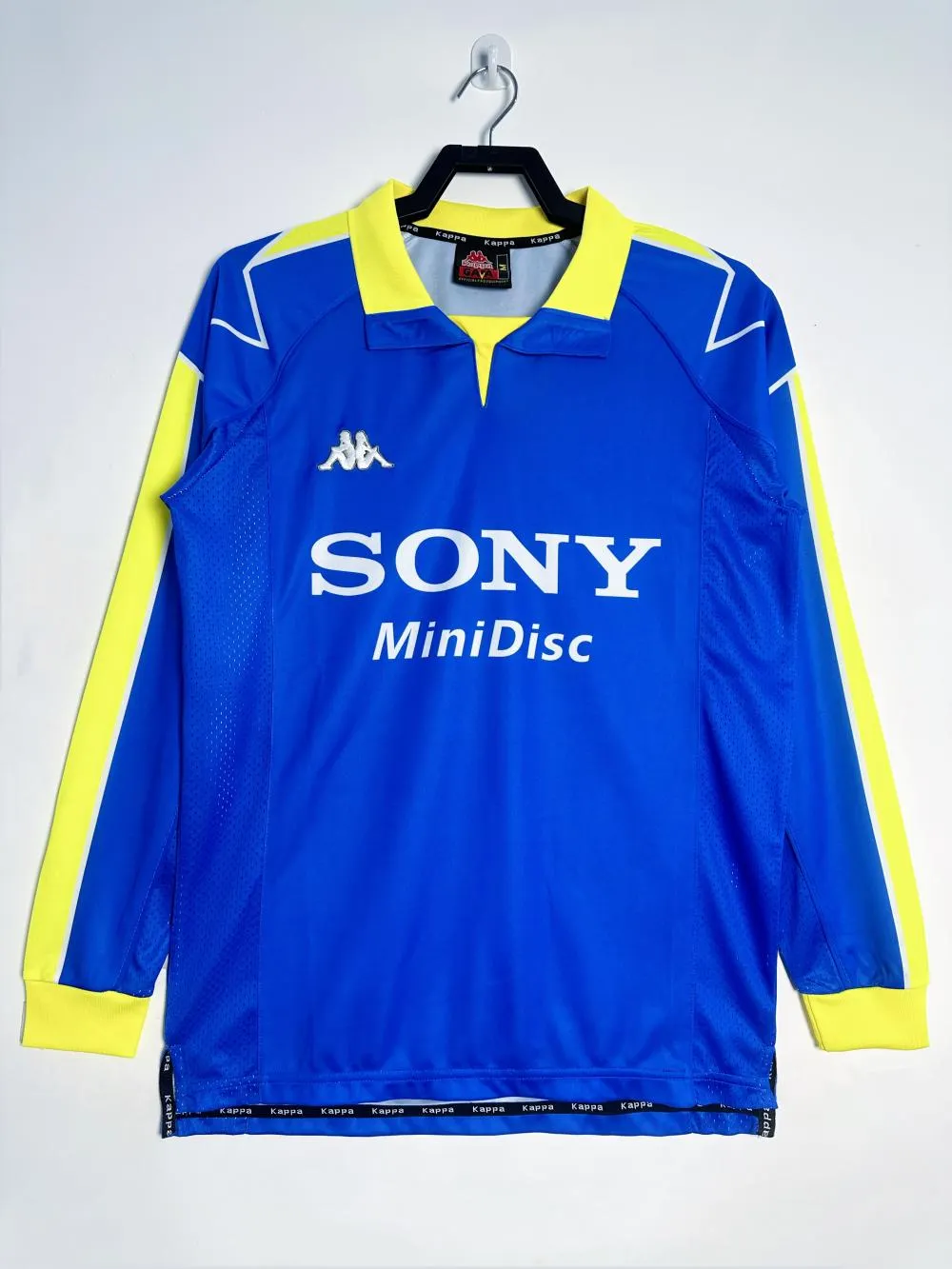 1997-1999 레트로 롱슬리브 유벤투스 어웨이 축구 저지 태국 퀄리티