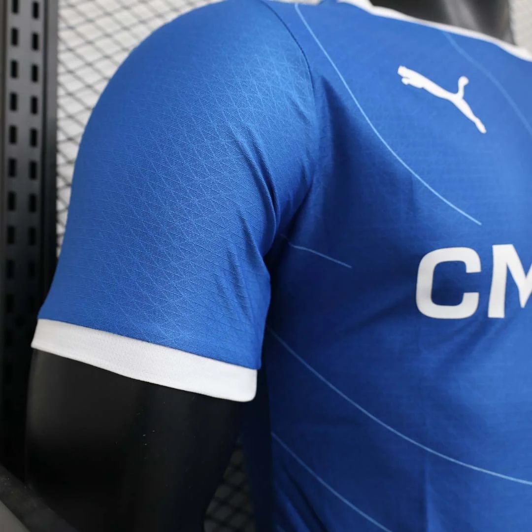 2023/2024 Player Version Olympique de Marseille Away Football Jersey — view 4