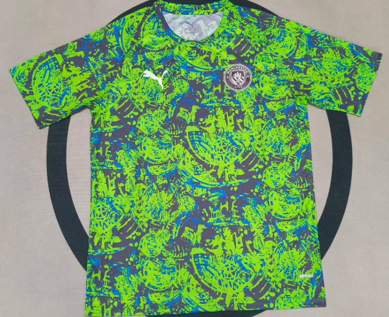 2025/2026 Manchester City Green Special Edition Football Jersey AAA fan-grade