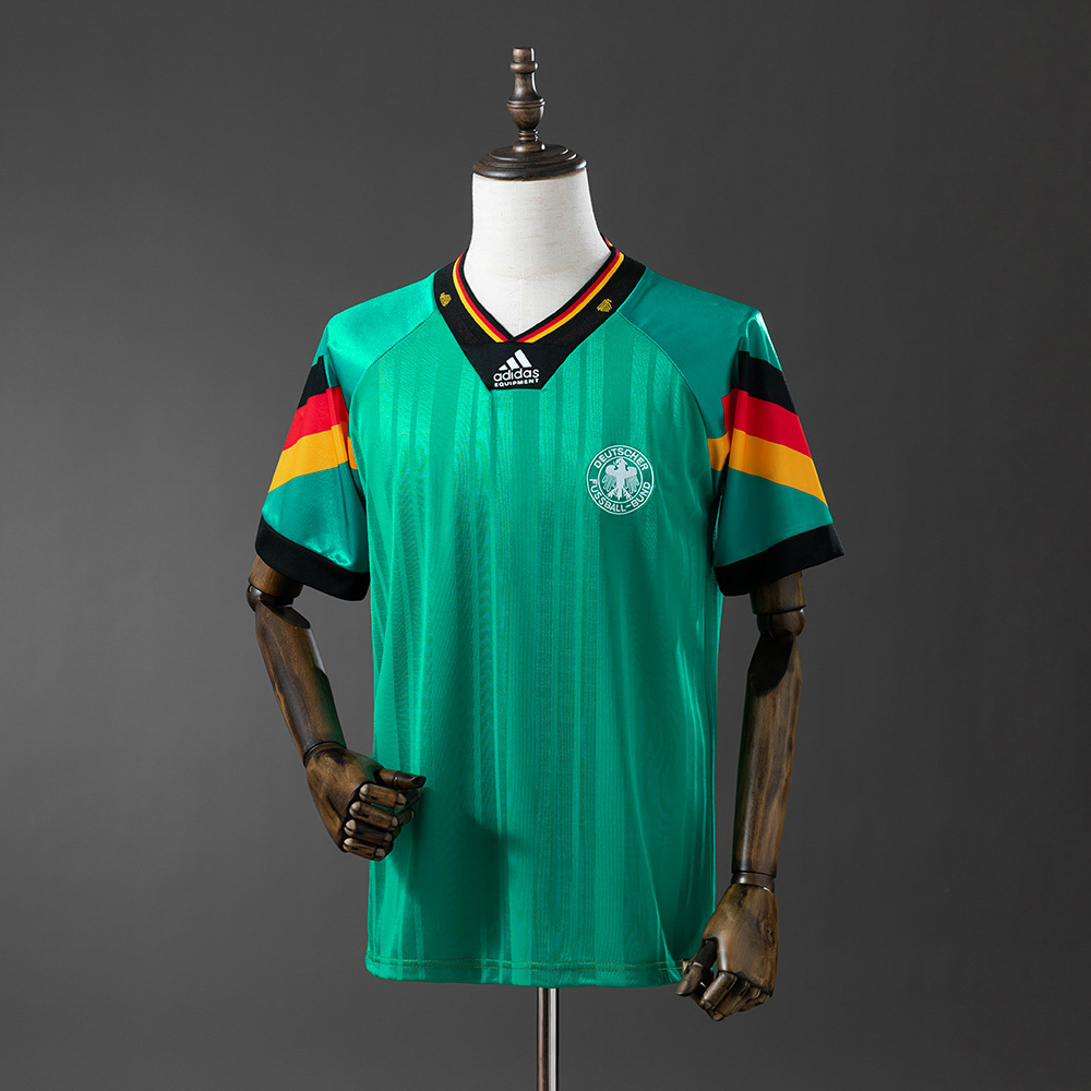 1992 レトロ サッカー ジャージ ドイツ アウェイ