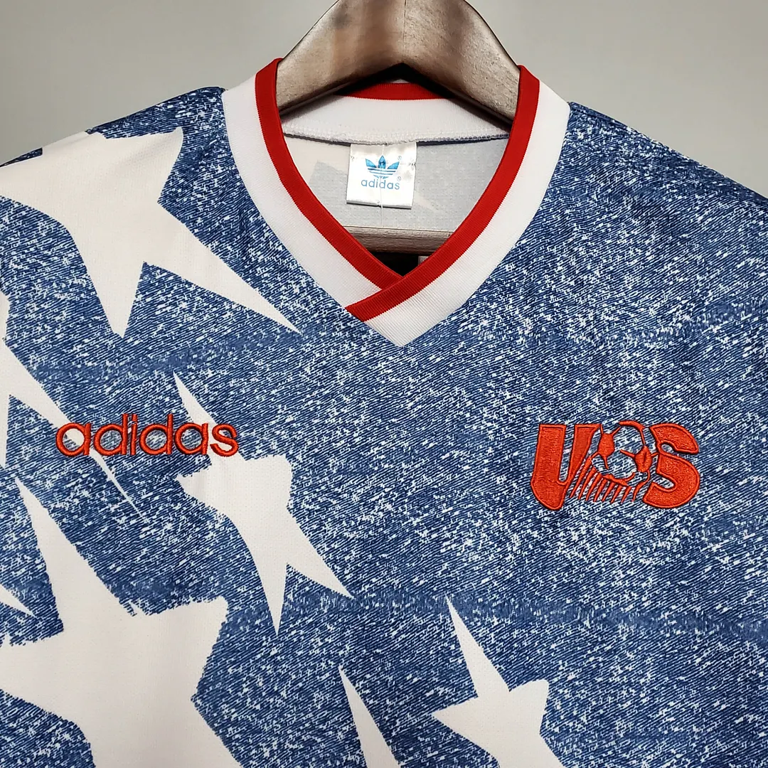 1994 Retro USA Auswärts-Fußballtrikot — view 2