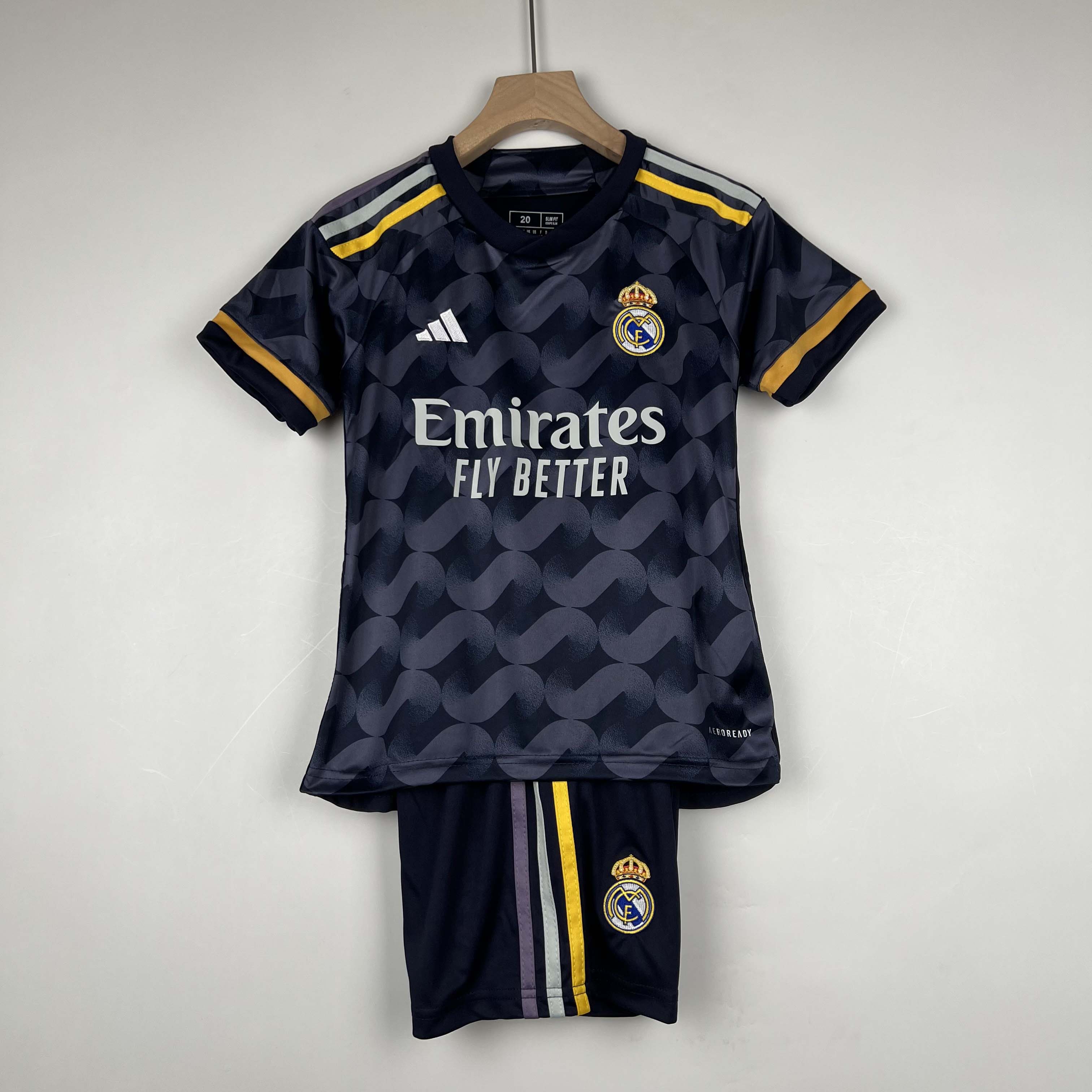2023/2024 Real Madrid Away Football Shirt Kids Size AAA fan-grade