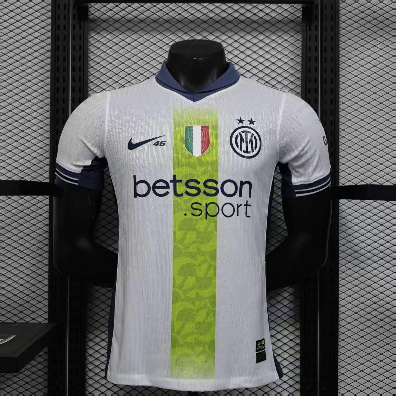 2025/2026 Player Version Inter Milan Rossi co-branded edition Football Jersey AAA fan-grade