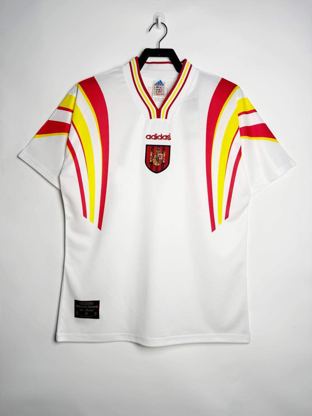 1996 Retro Spanien Drittauswärtstrikot Thai-Qualität