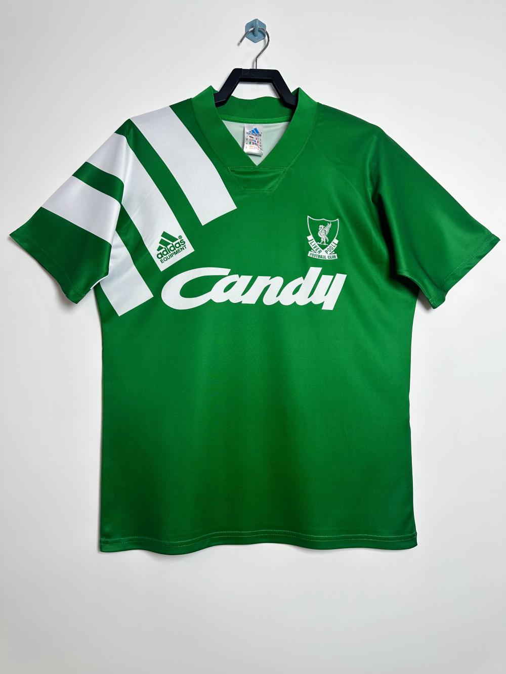 1991-1992 Retro Camiseta Visitante Liverpool Calidad Tailandesa