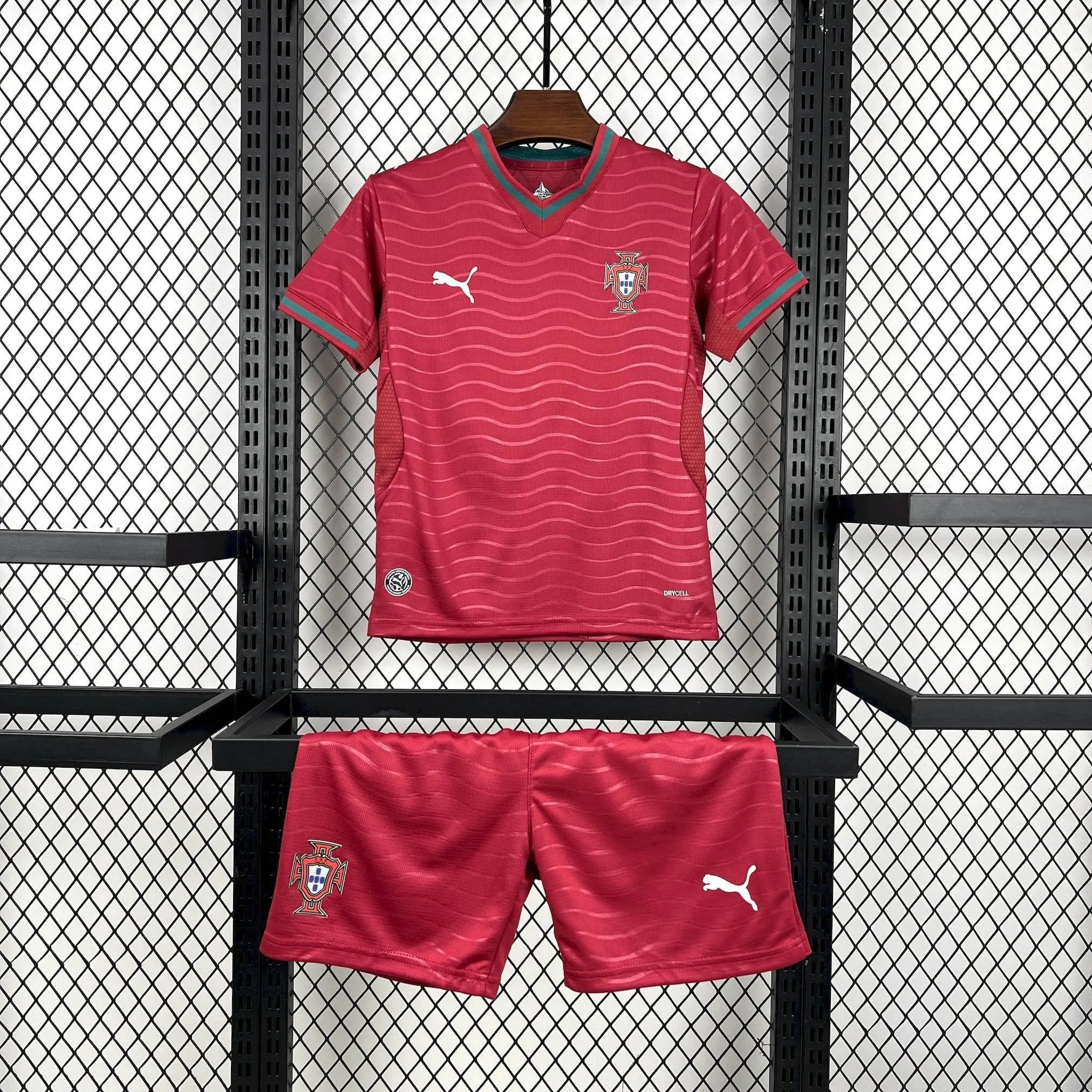 2026 Portugal Home Football Shirt AAA fan-grade Kids Size