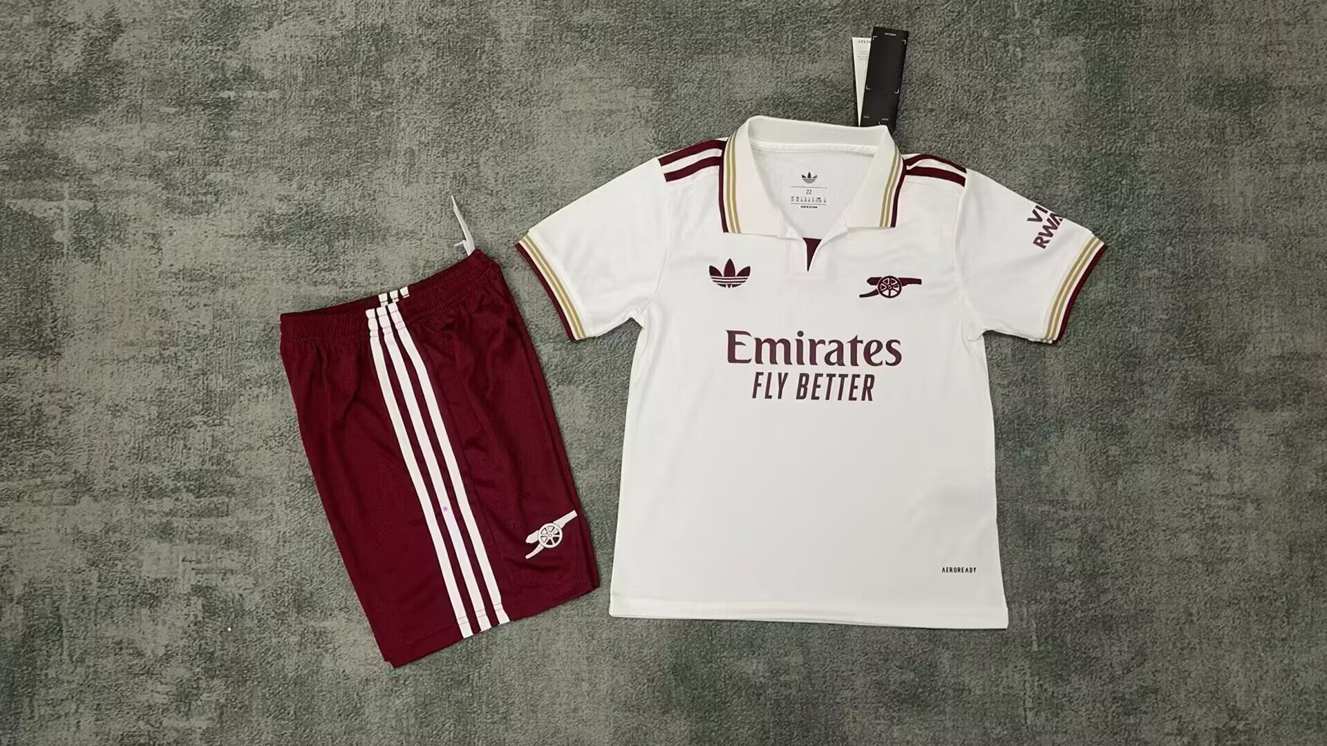 2025/2026 Arsenal Third Away Football Shirt AAA fan-grade Kids Size