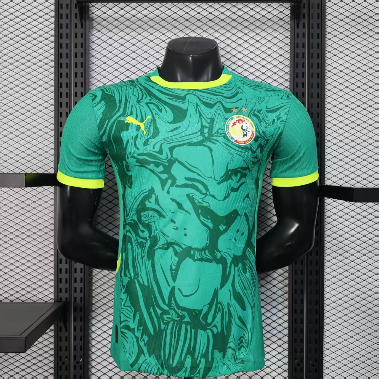 نسخة اللاعب 2026 قميص منتخب السنغال الوطني الإصدار الخاص بنجمتين لكرة القدم
