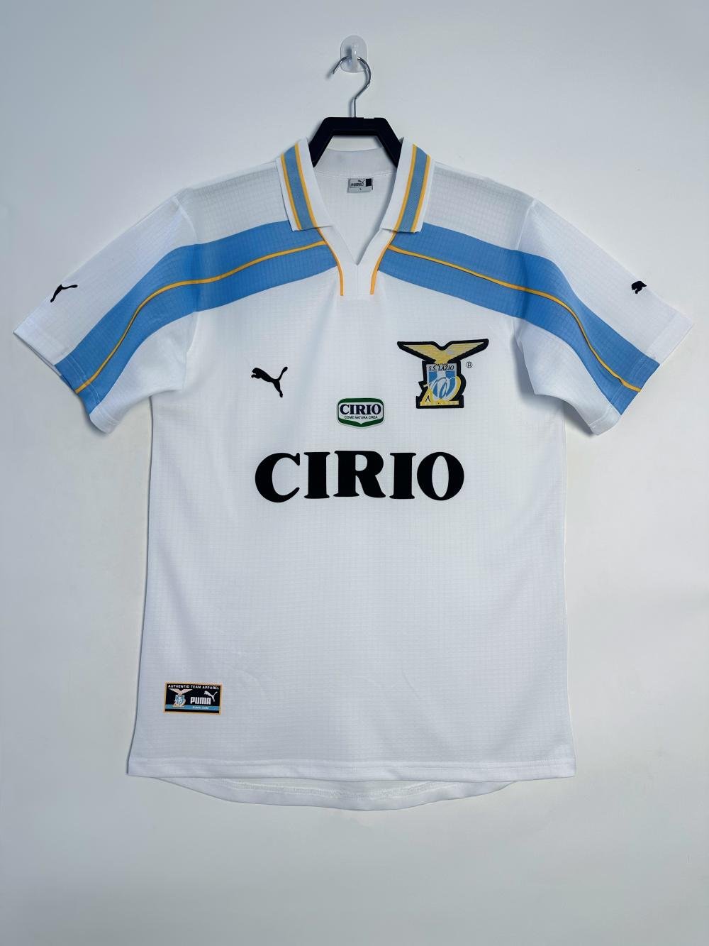 1999/2000 Retro Lazio Third Away Soccer Jersey AAA fan-grade