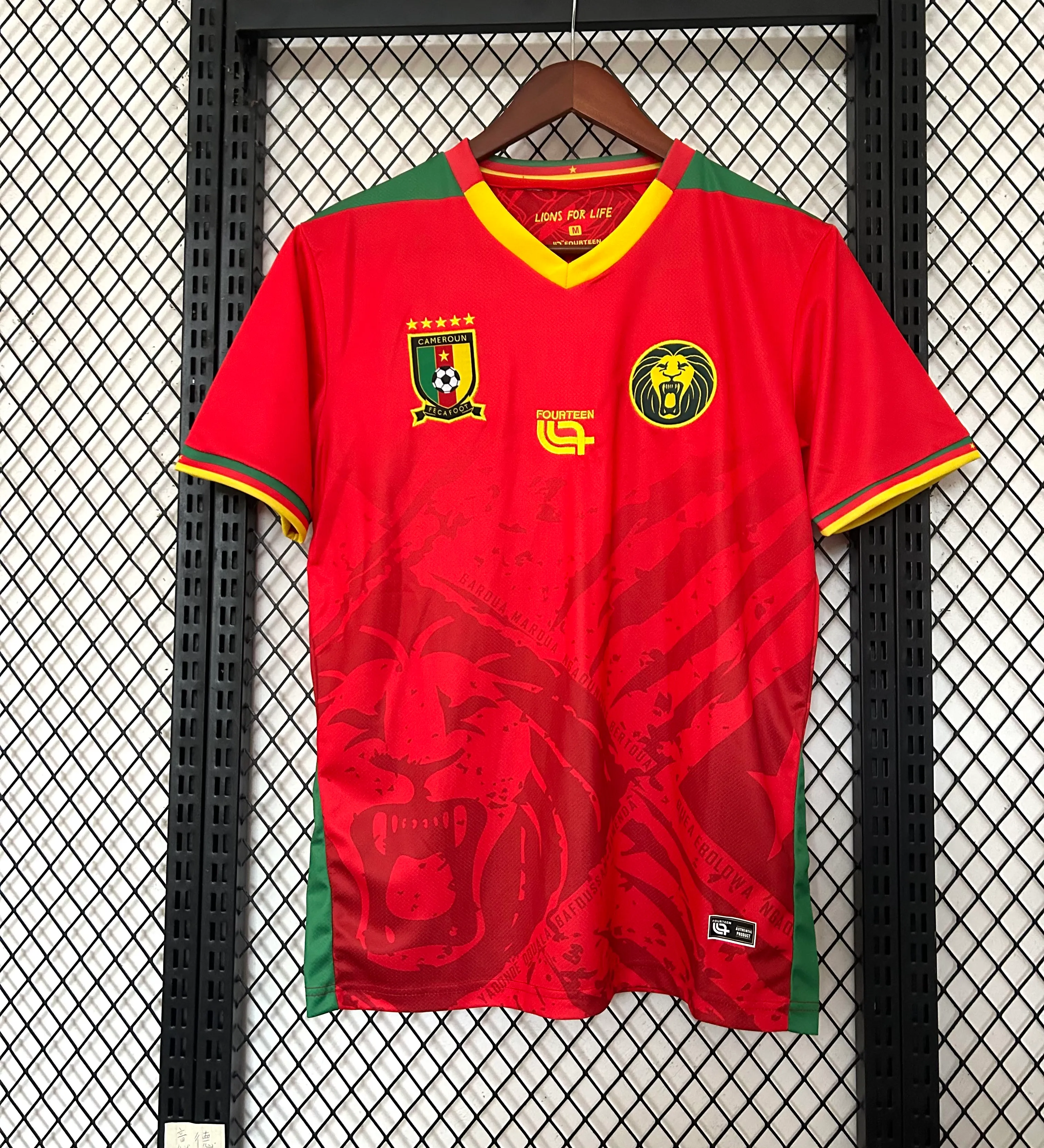 2025/2026 Cameroon アウェイ フットボールシャツ タイ品質