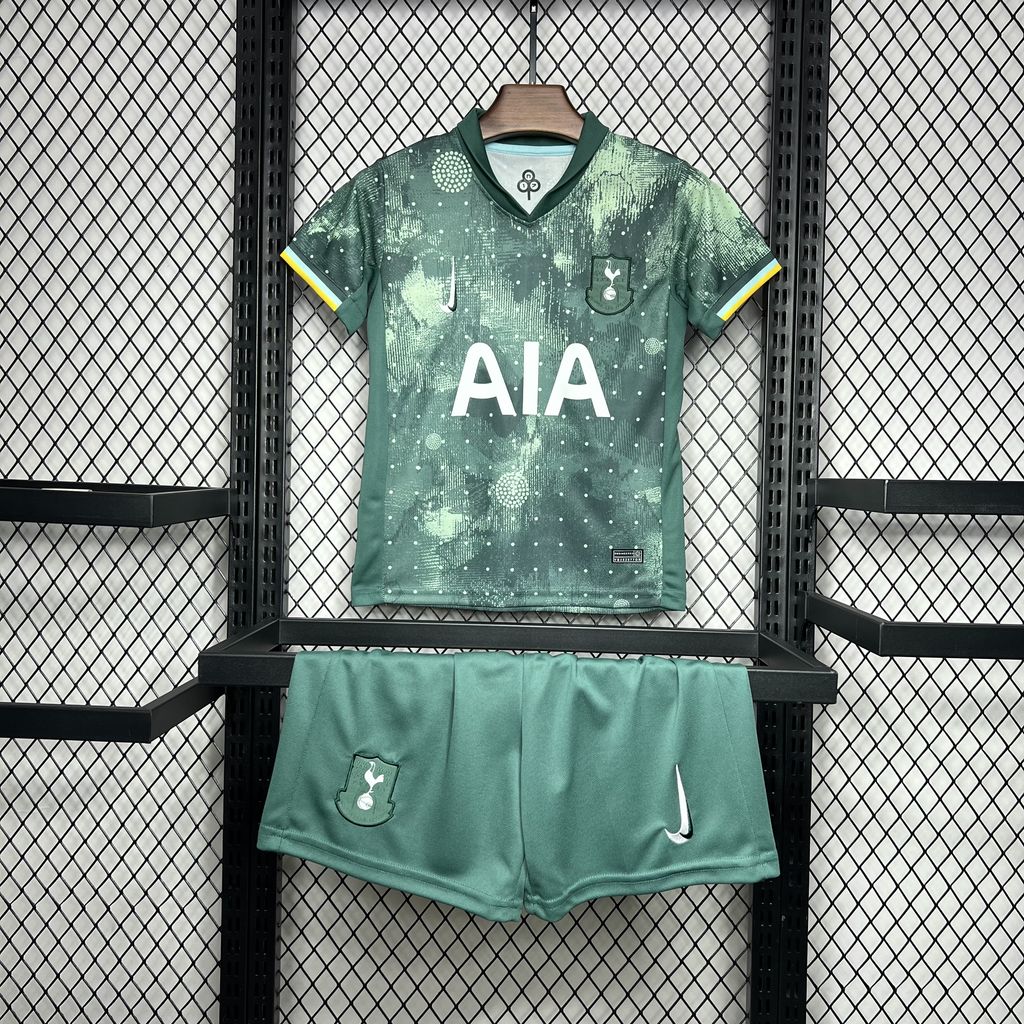 2024/2025 Camiseta de Fútbol Tercera Visitante Tottenham Calidad Tailandesa Talla Infantil
