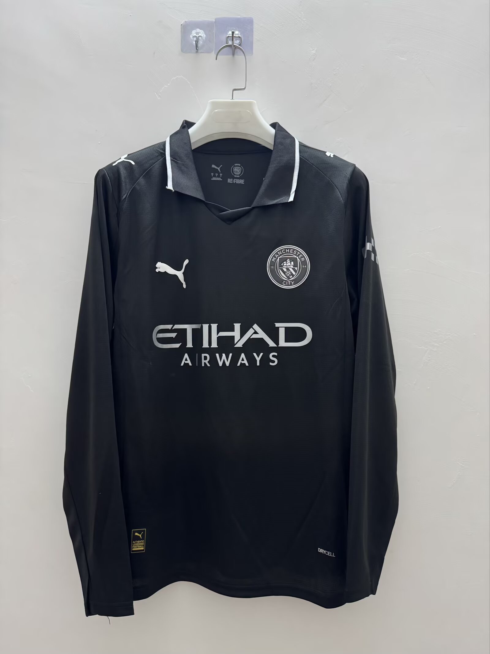2025/2026 Long Sleeves Manchester City Away Football Jersey AAA fan-grade