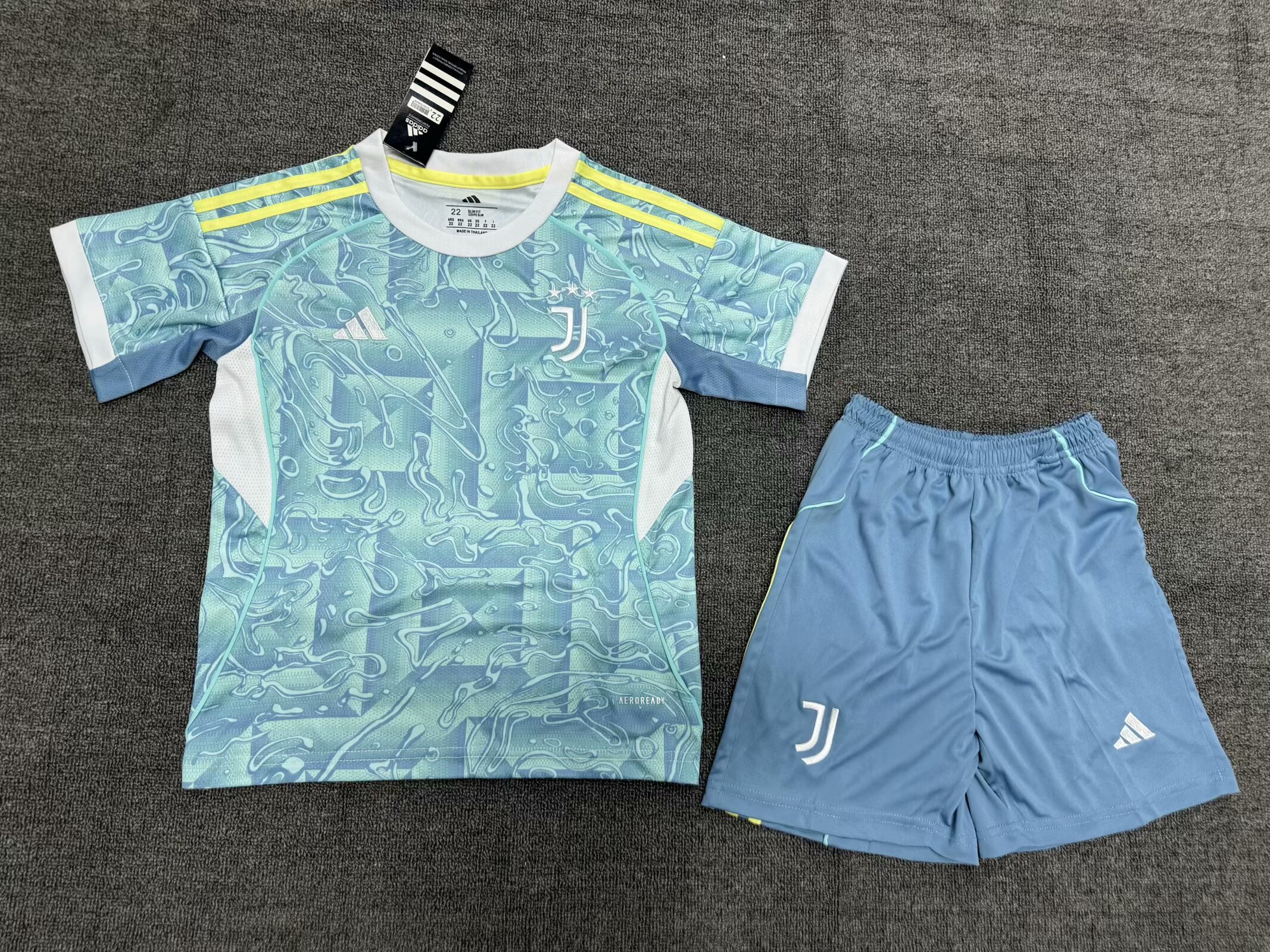 2025/2026 Juventus Away Football Jersey AAA fan-grade Kids Size