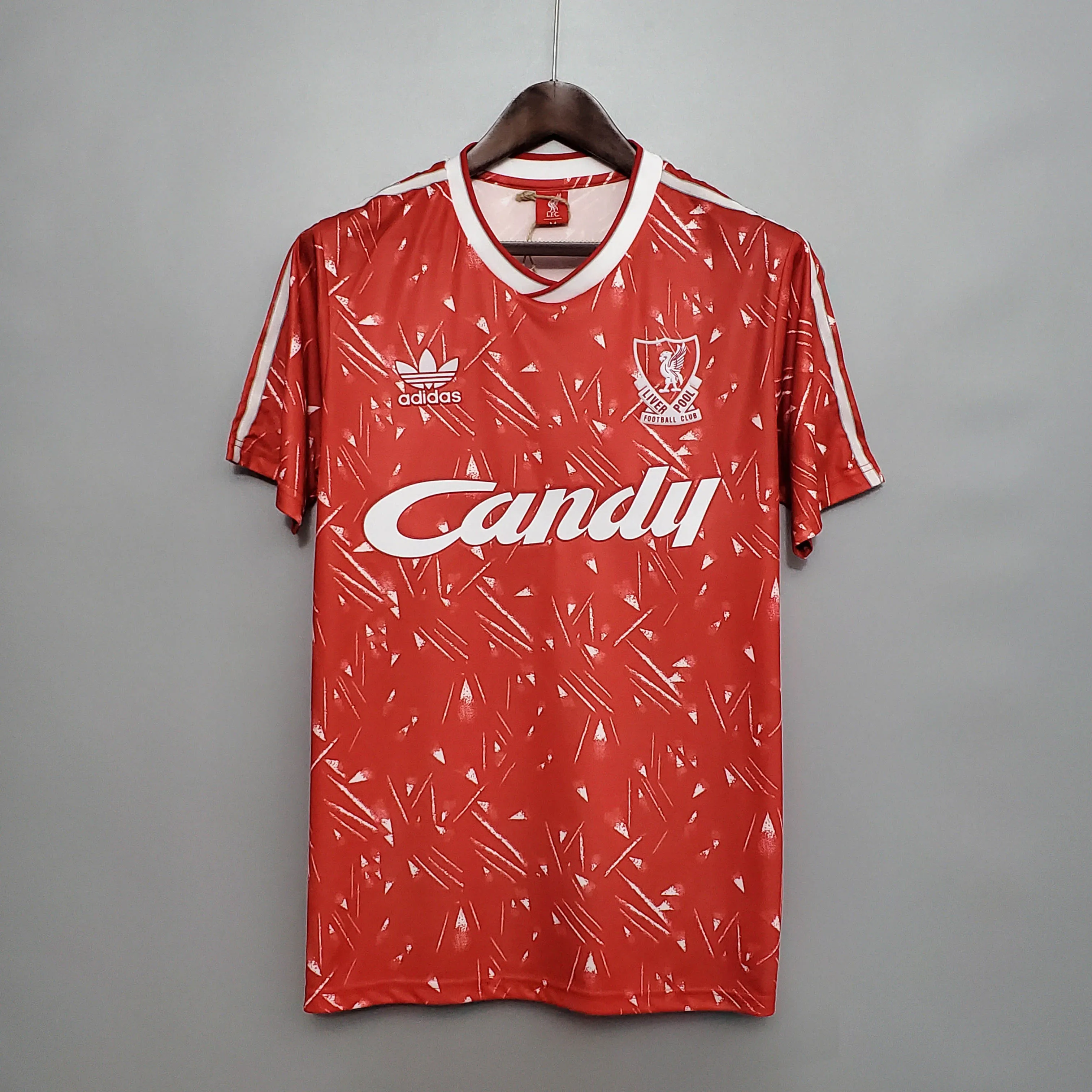 Retro 1989/1991 Liverpool Camiseta de Fútbol Local 1:1 Calidad Tailandesa