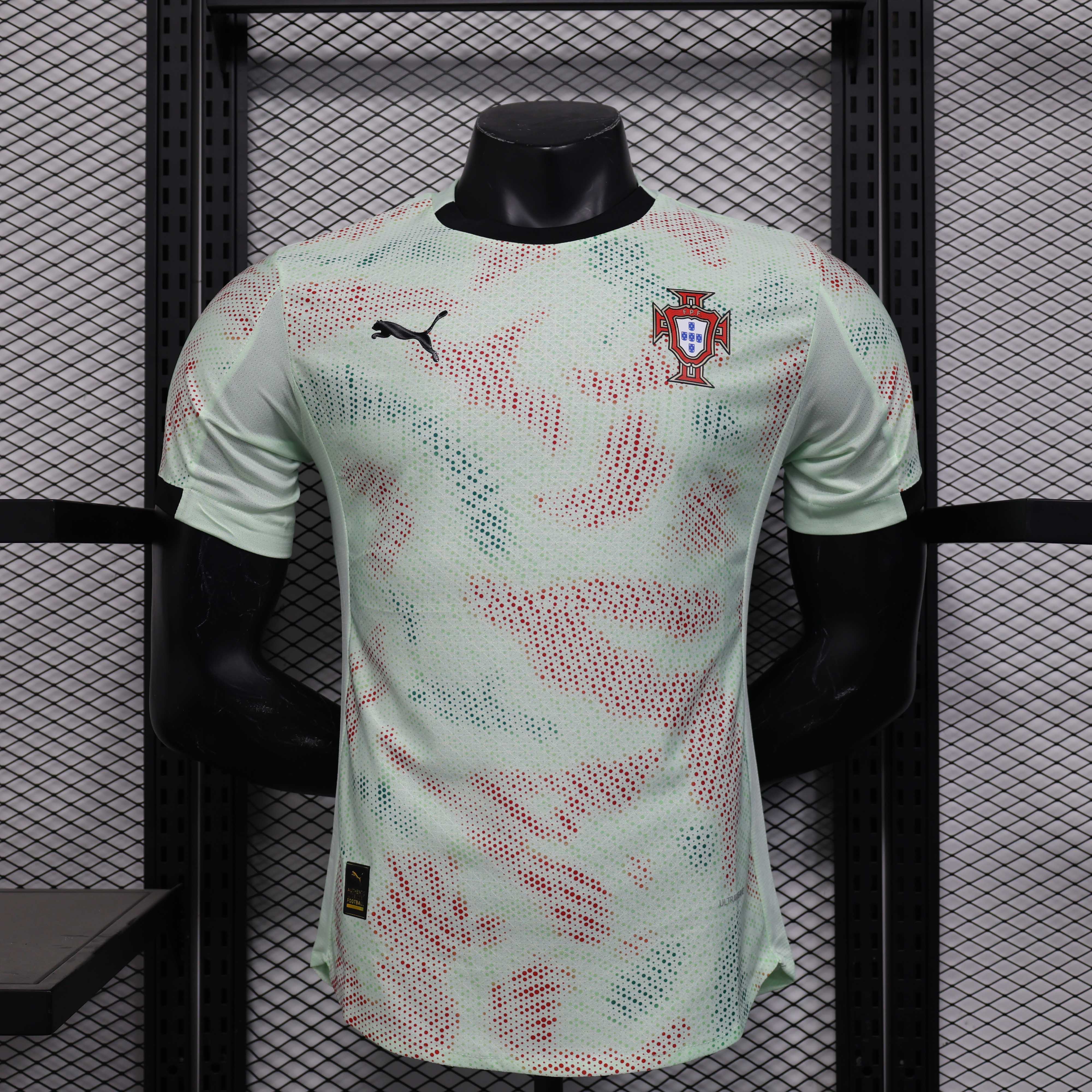 2025/2026 Player Version Portugal Pre-match uniform Football Jersey AAA fan-grade