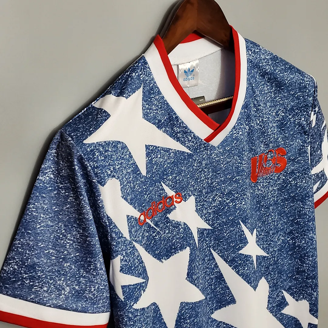 1994 Retro USA Auswärts-Fußballtrikot — view 4