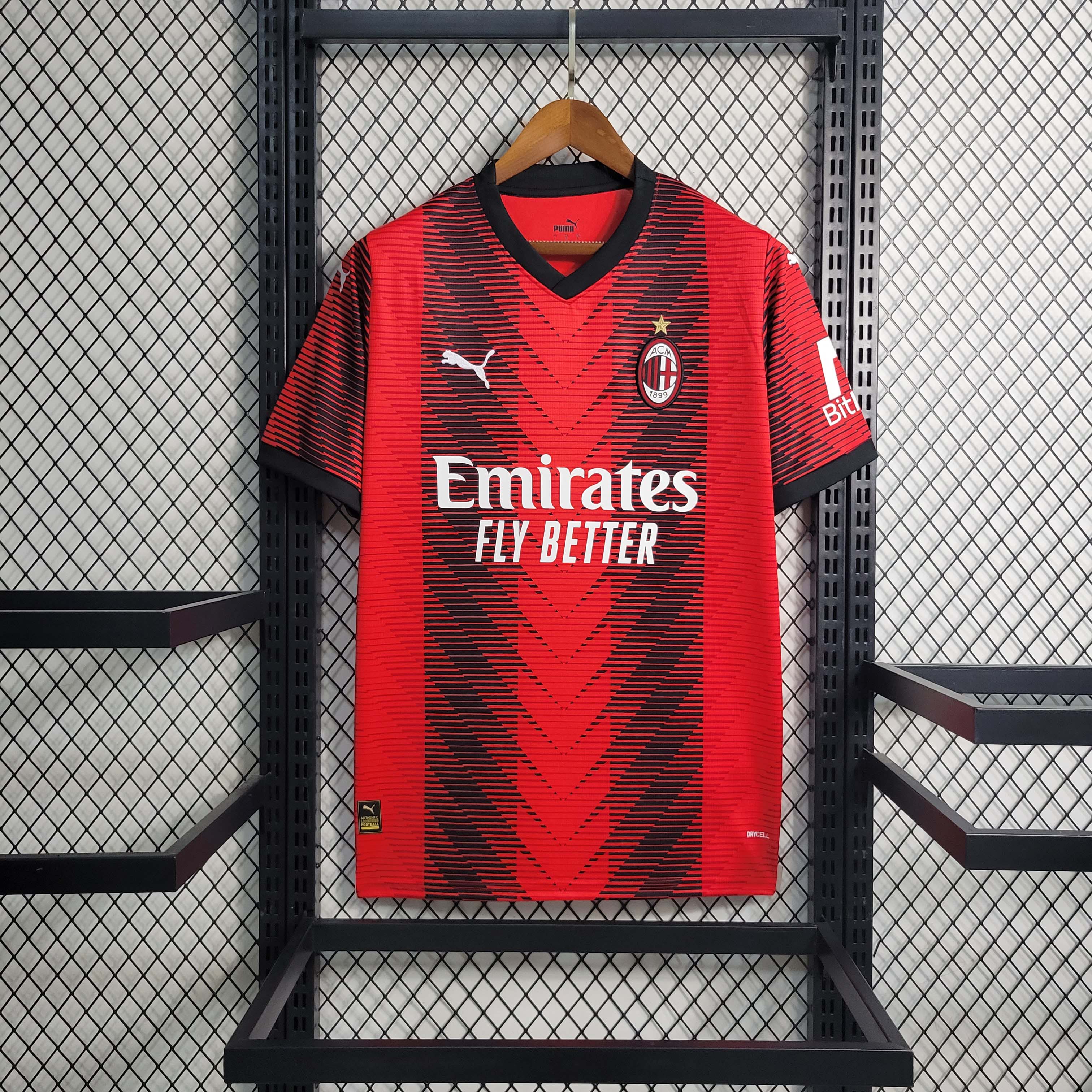 2023/2024 AC Milan Home Soccer Jersey AAA fan-grade