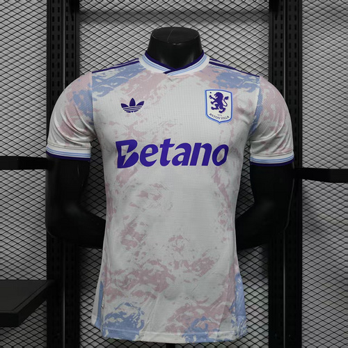 2025/2026 Player Version Aston Villa Third Away Football Shirt AAA fan-grade