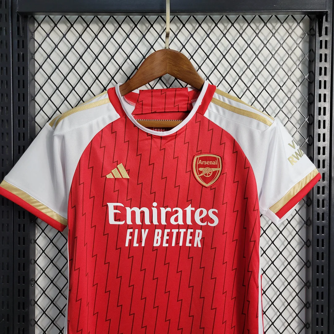 2023/2024 Arsenal Heim Fußballtrikot Kindergröße — view 3
