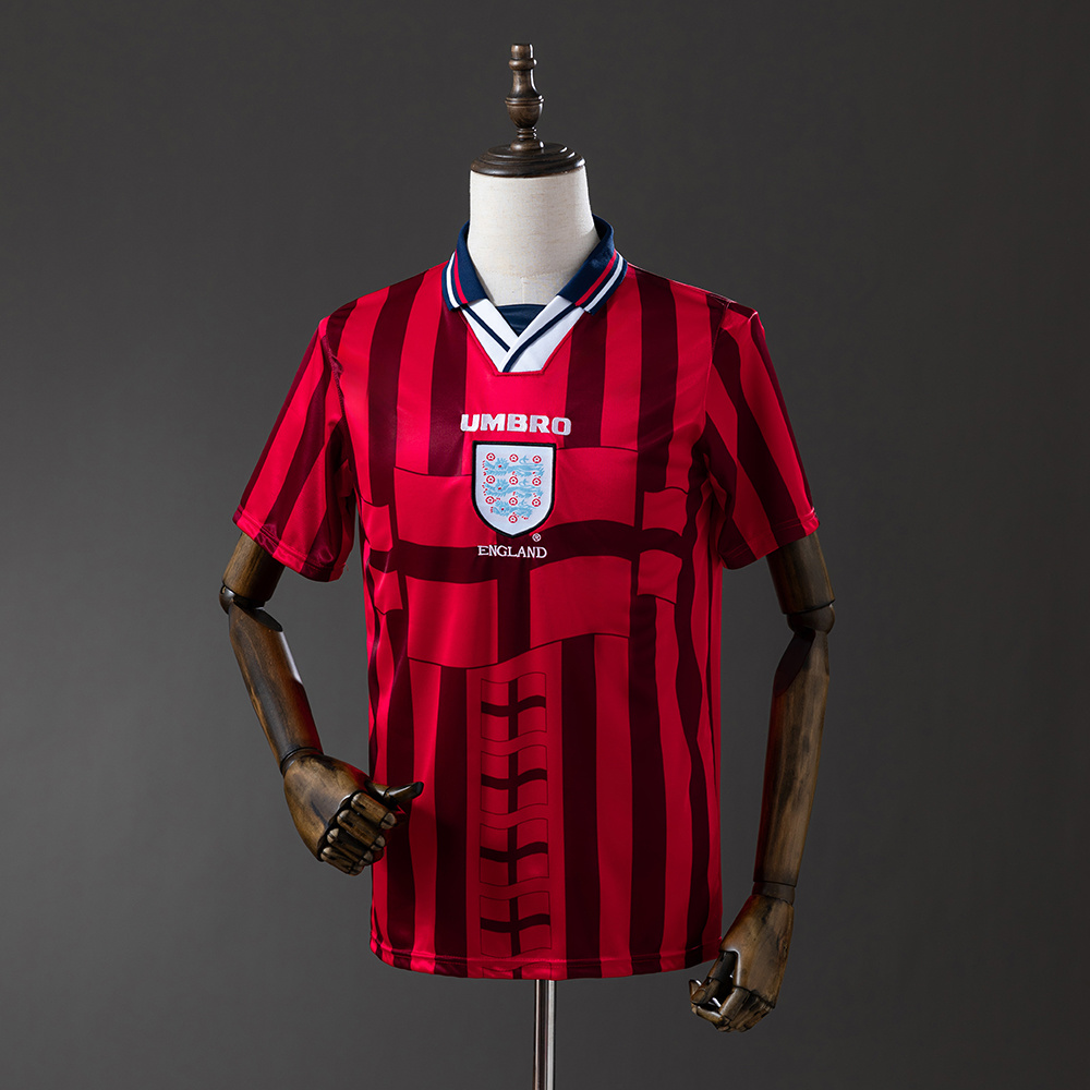 1998 Retro England Away Jersey AAA fan-grade