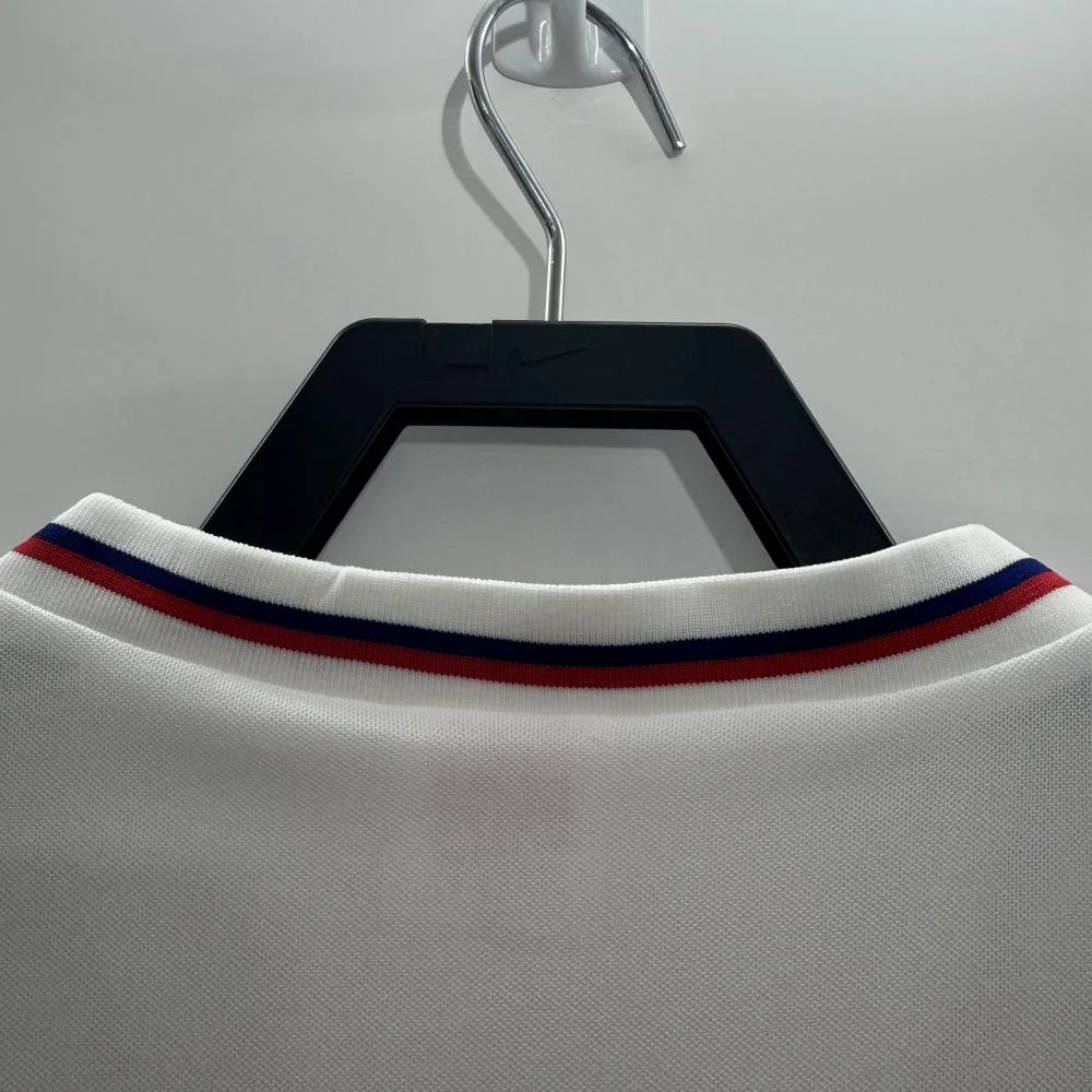 1982 Retro England Home Soccer Jersey — view 4