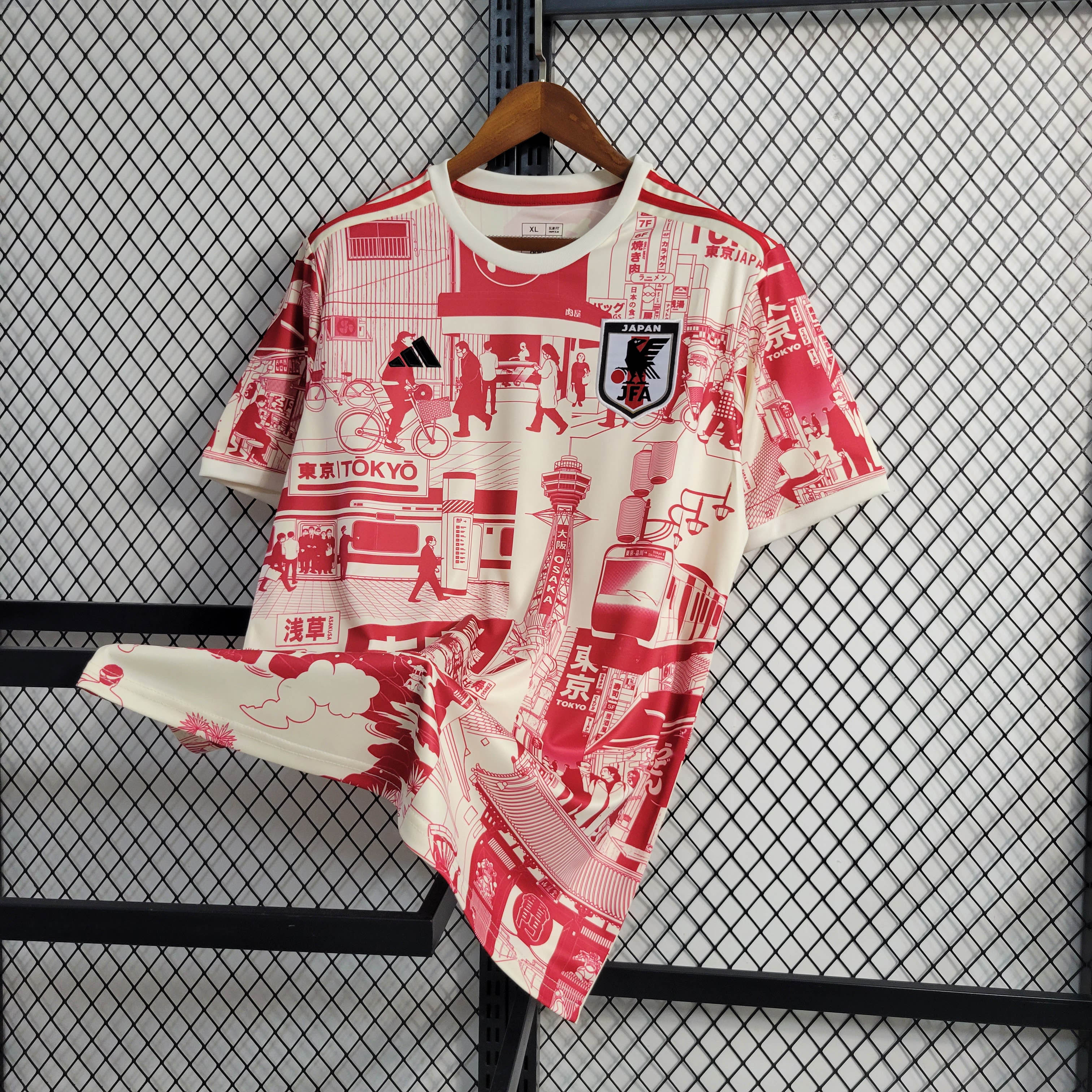 2023 Japan Tokyo Special Edition Red Football Jersey — view 3