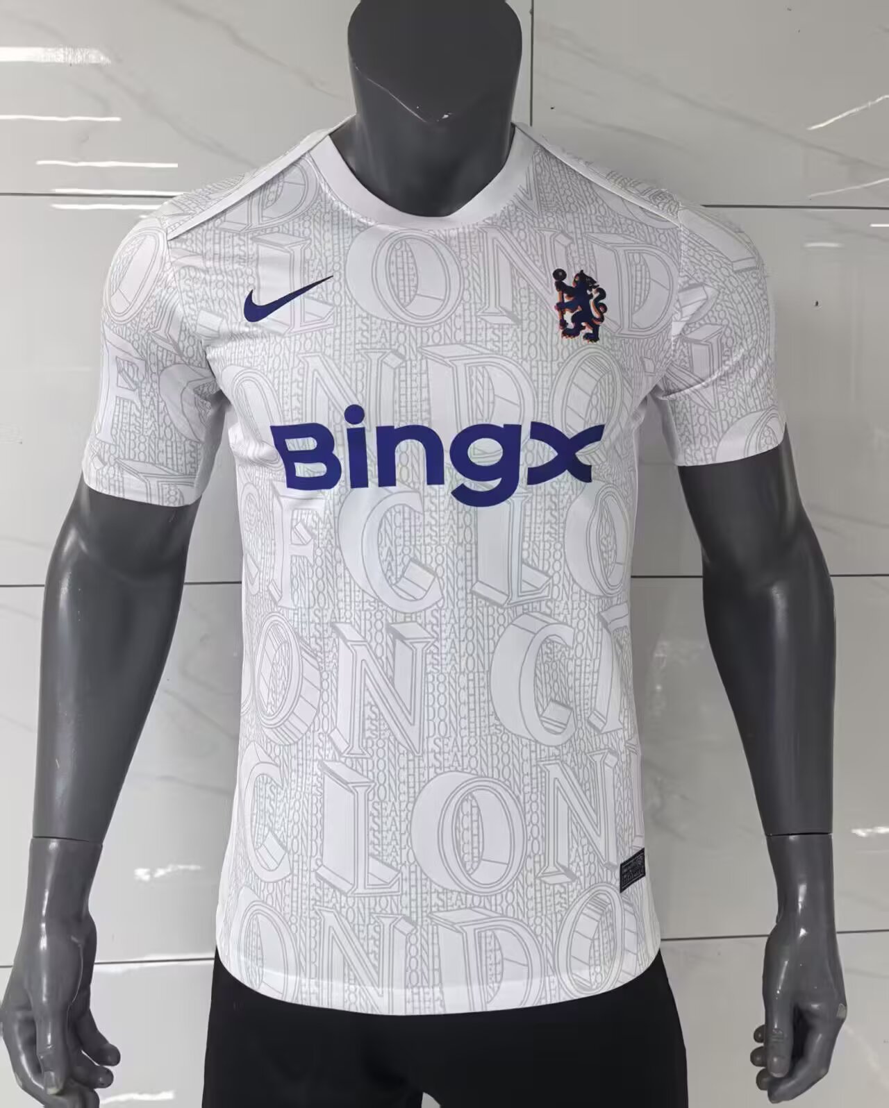 2025/2026 Player Version Chelsea Training Clothes White Football Shirt AAA fan-grade