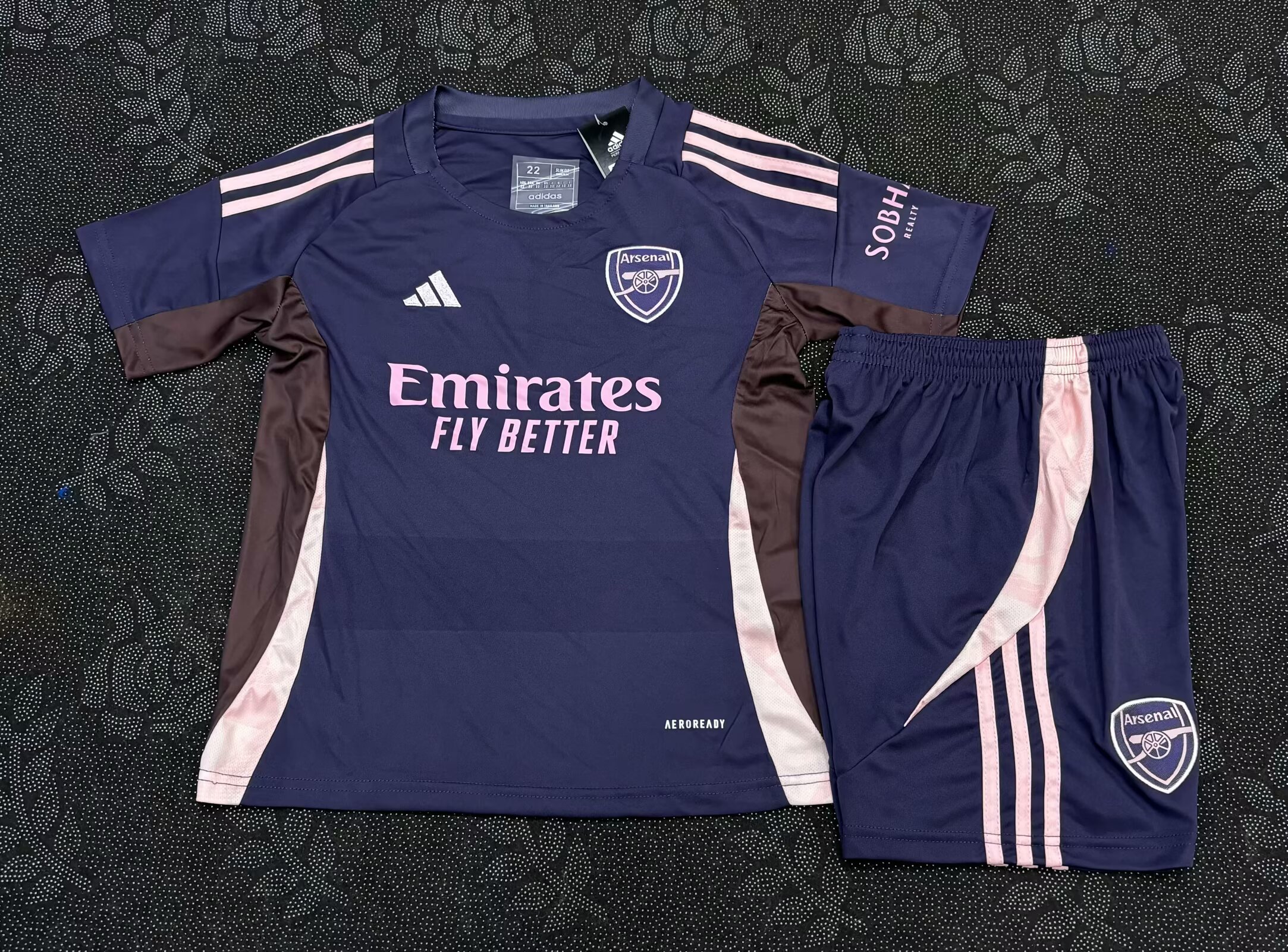 2025/2026 Arsenal Training clothes Football Shirt AAA fan-grade Kids Size