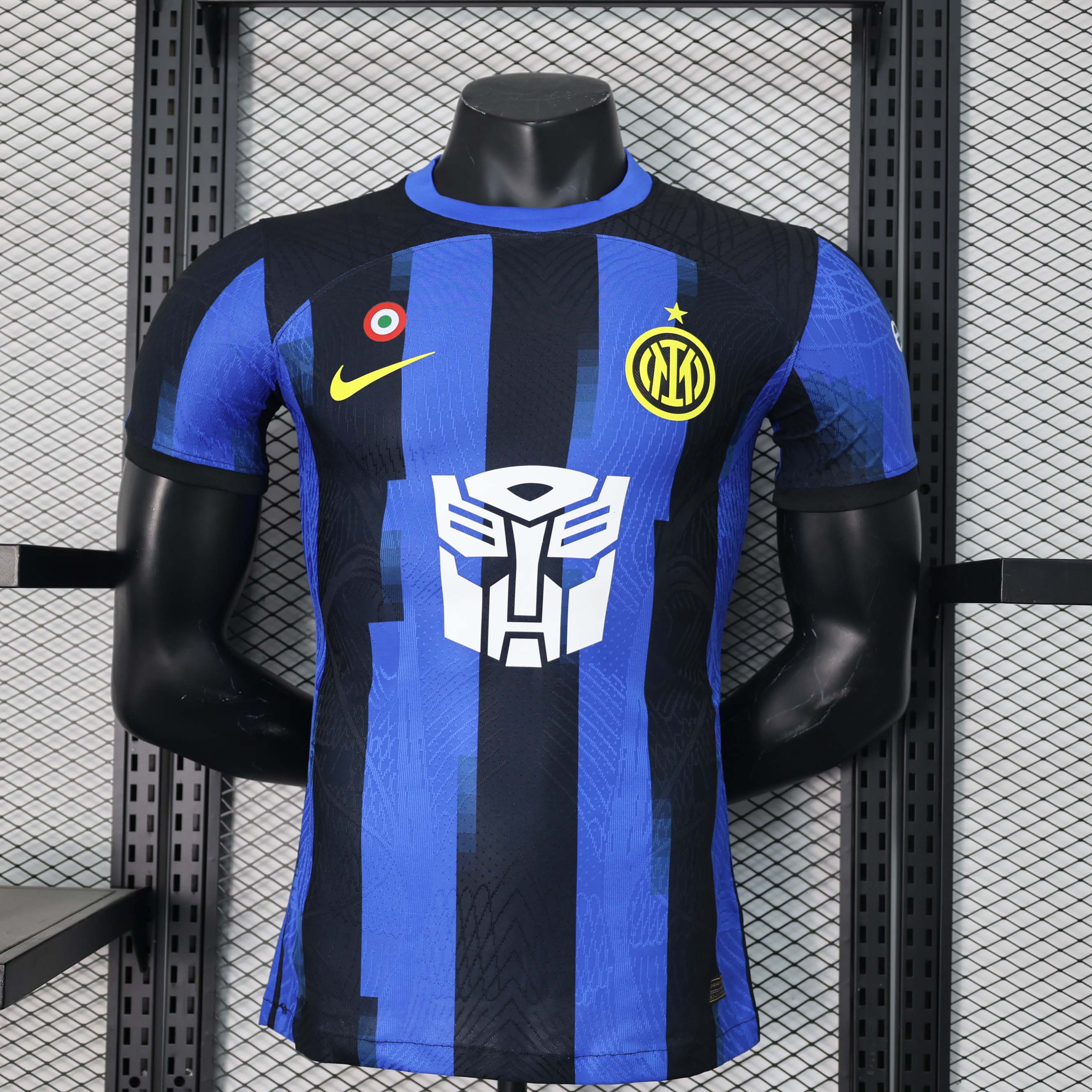 2023/2024 Player Version Inter Milan Transformers Special Edition Football Jersey fan-grade