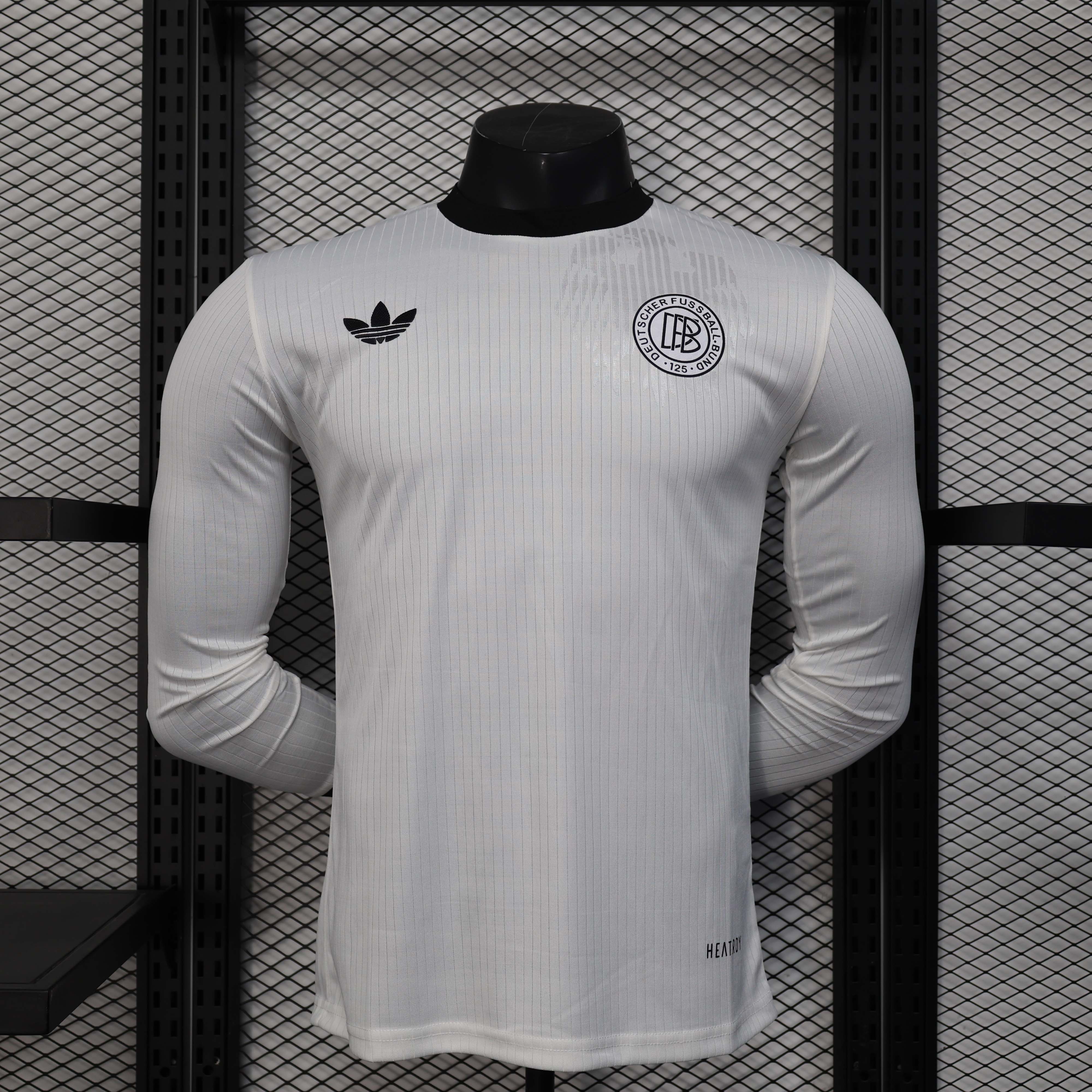 2025 Long Sleeve Player Version Germany 125th Anniversary Edition White Football Shirt AAA fan-grade