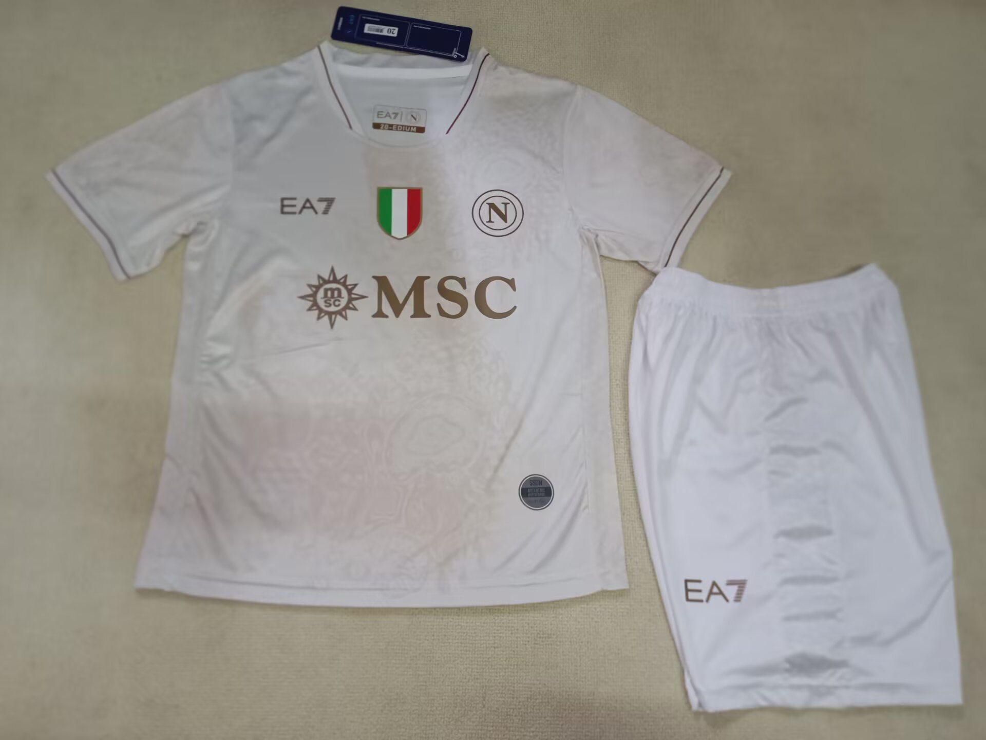 2025/2026 Napoli Away Football Jersey AAA fan-grade Kids Size