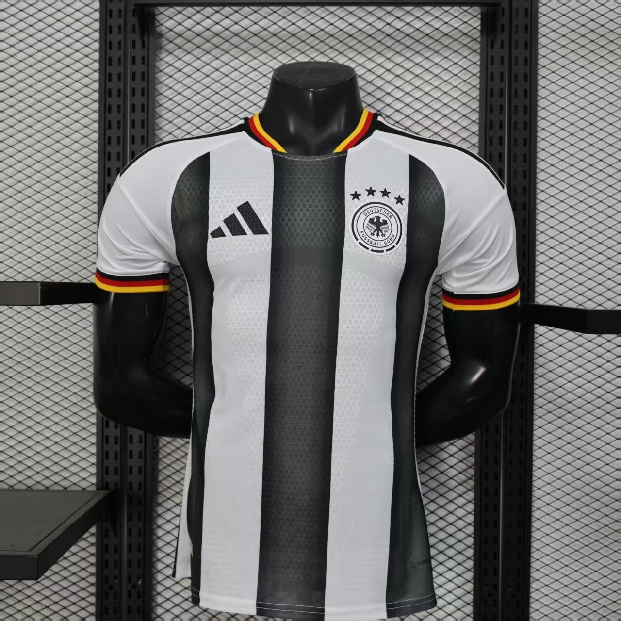 2026 Player Version Germany Black and White Special Edition Football Jersey