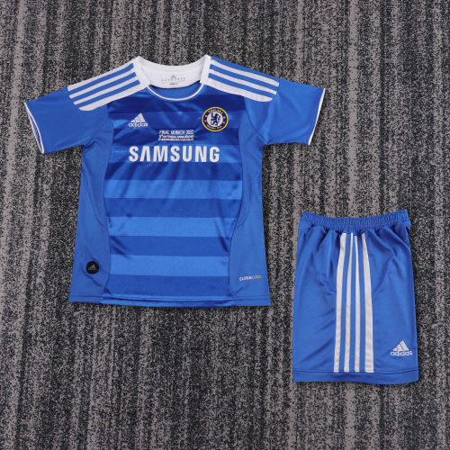 2011/2012 Retro Chelsea Home Football Jersey AAA fan-grade Kids Size