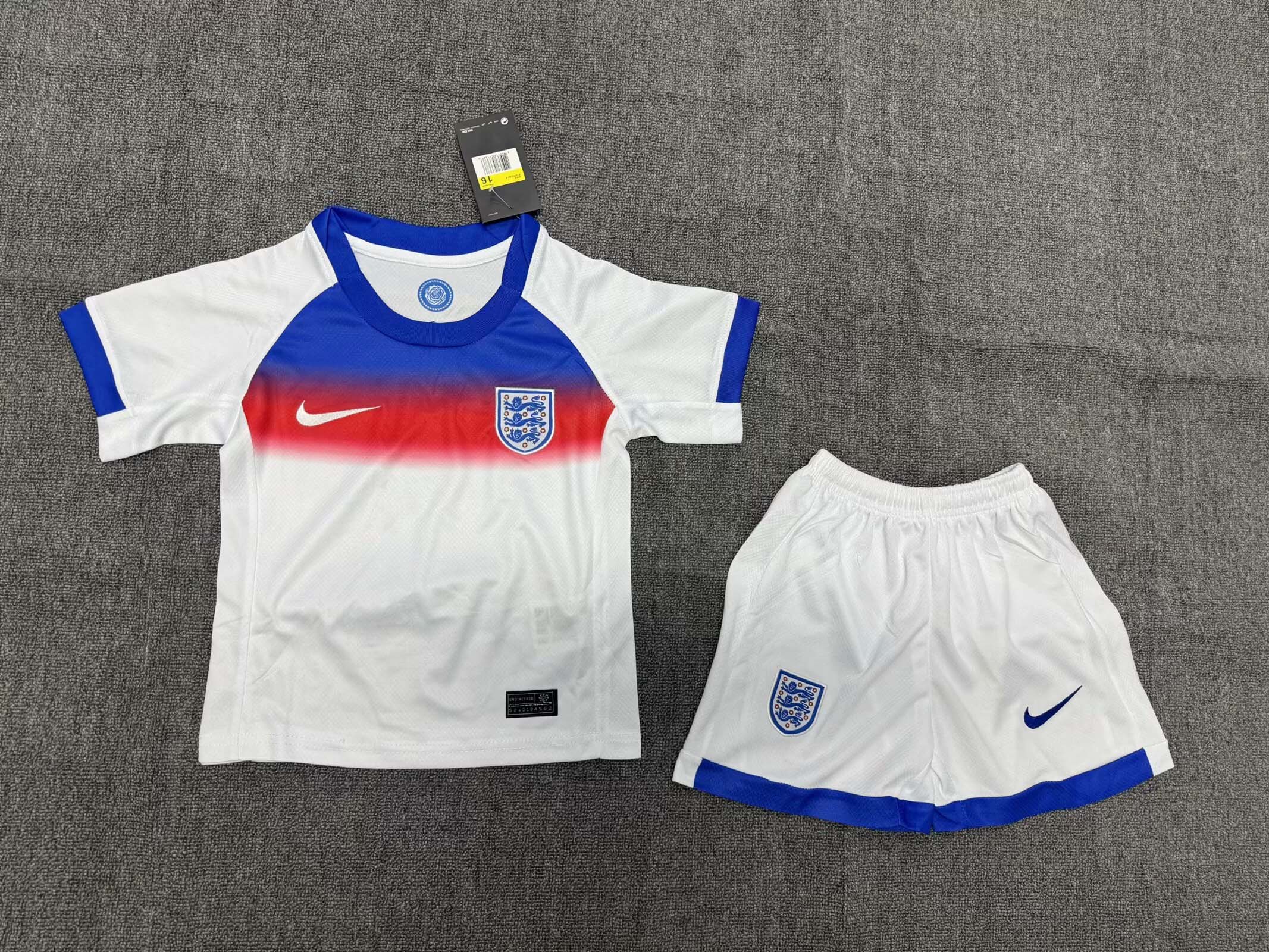 2025 England Heim-Fußballtrikot AAA Fan-Qualität Kindergröße
