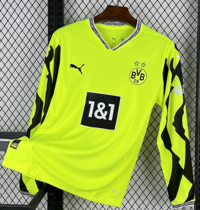 2025/2026 Long sleeves Dortmund Pre-match training clothes Football Jersey 1:1 Thai Quality
