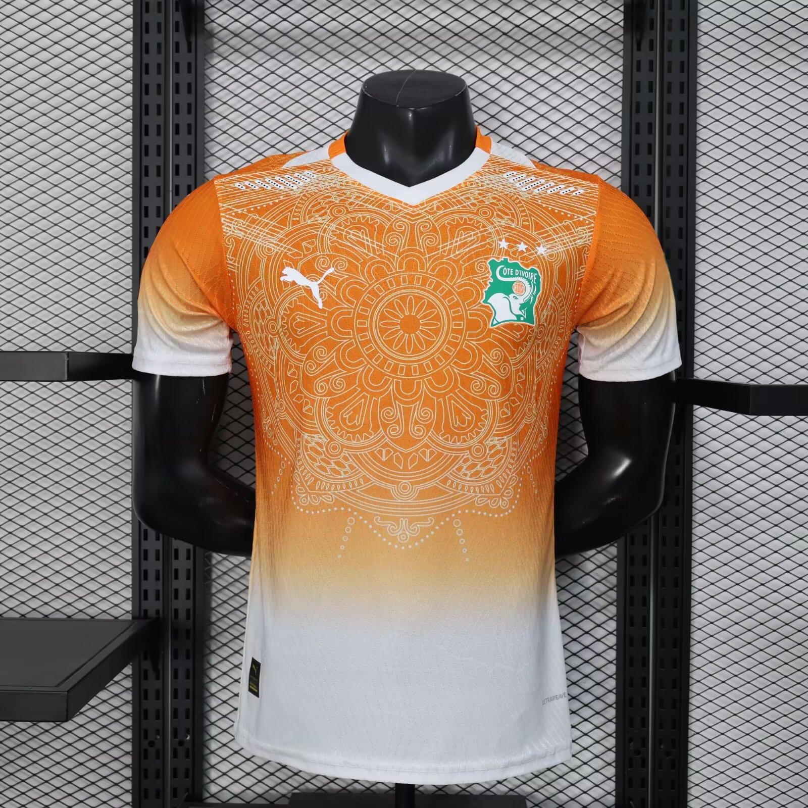 2026 Player Version Ivory Coast National Team Special Edition Orange Football Jersey 1:1 Thai Quality