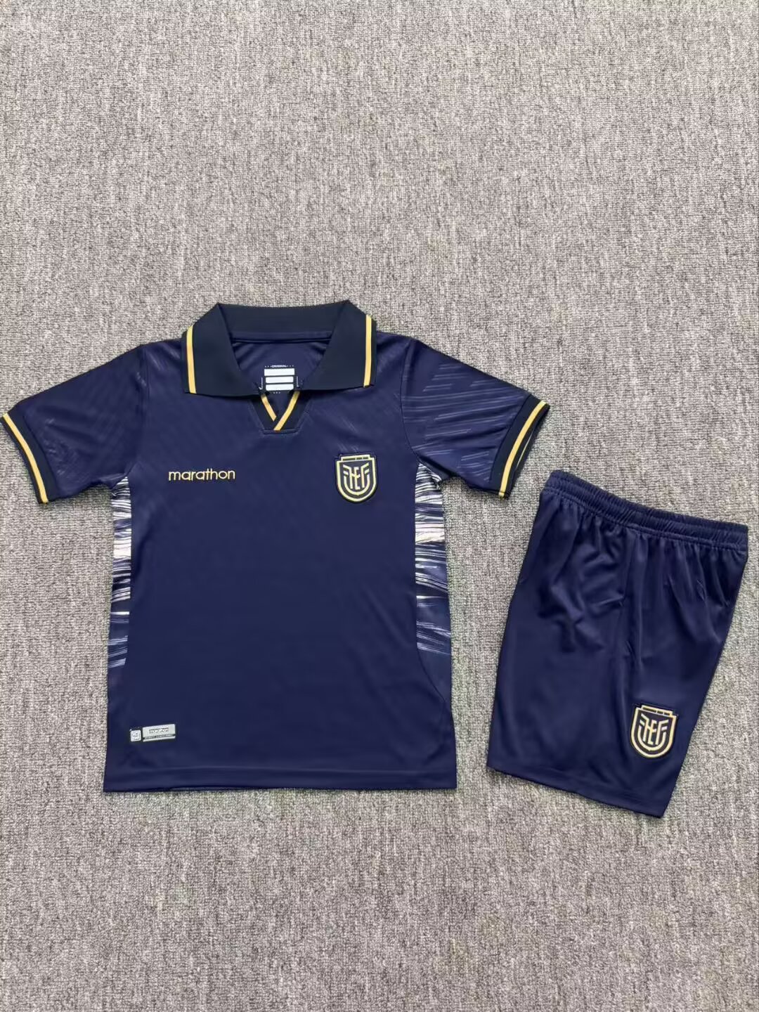 2026 Ecuador National Team Away Football Jersey 1:1 Thai Quality Kids Size