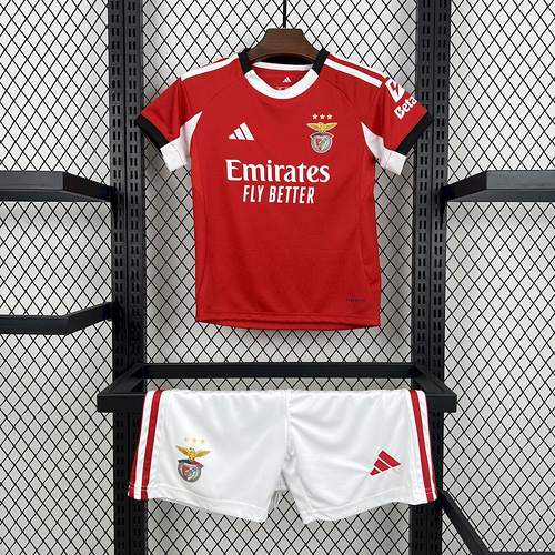 2025/2026 Camiseta de Fútbol Local del Benfica Calidad Tailandesa Talla Infantil