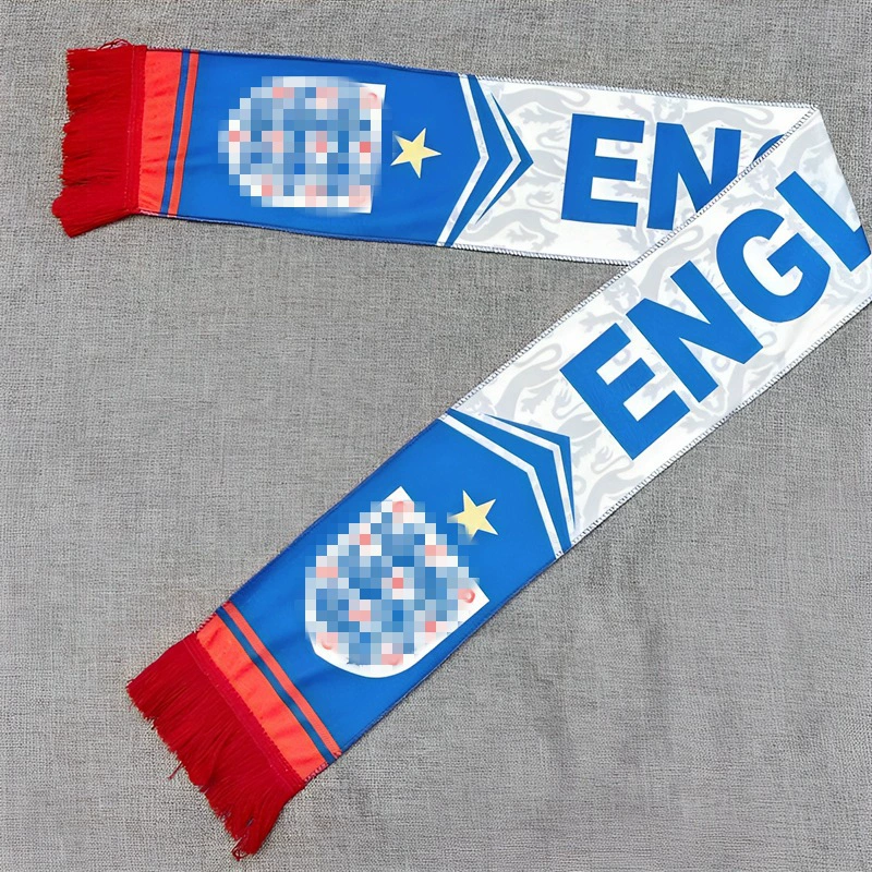 2026 World Cup England Fan Soccer Scarf Blue/White