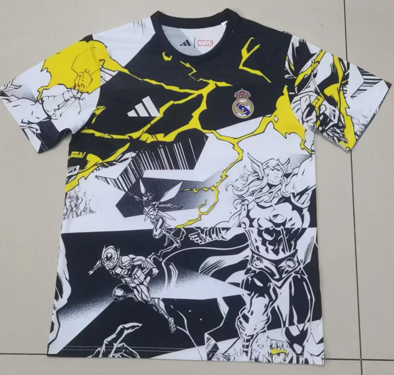 2025/2026 Real Madrid Collaboration With Marvel Football Shirt AAA fan-grade