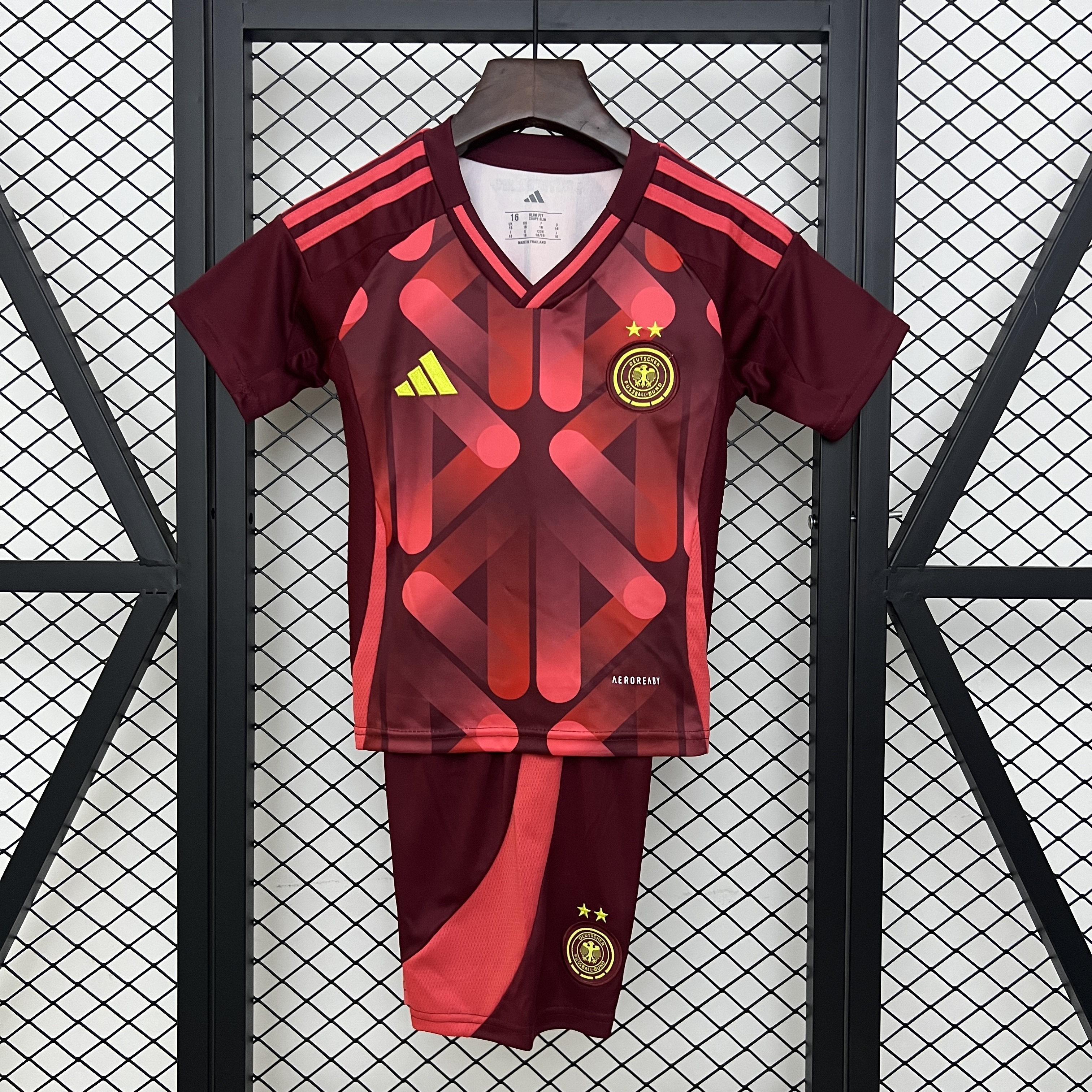 Maillot de football extérieur Allemagne 2025 AAA qualité fan Taille enfant