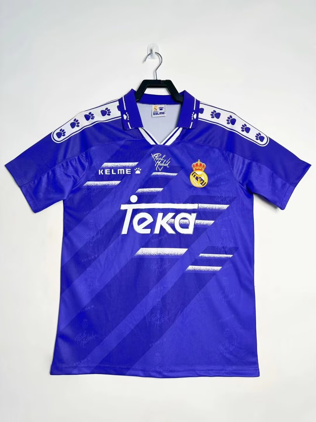 1994/1996 Retro Real Madrid Away Soccer Jersey AAA fan-grade