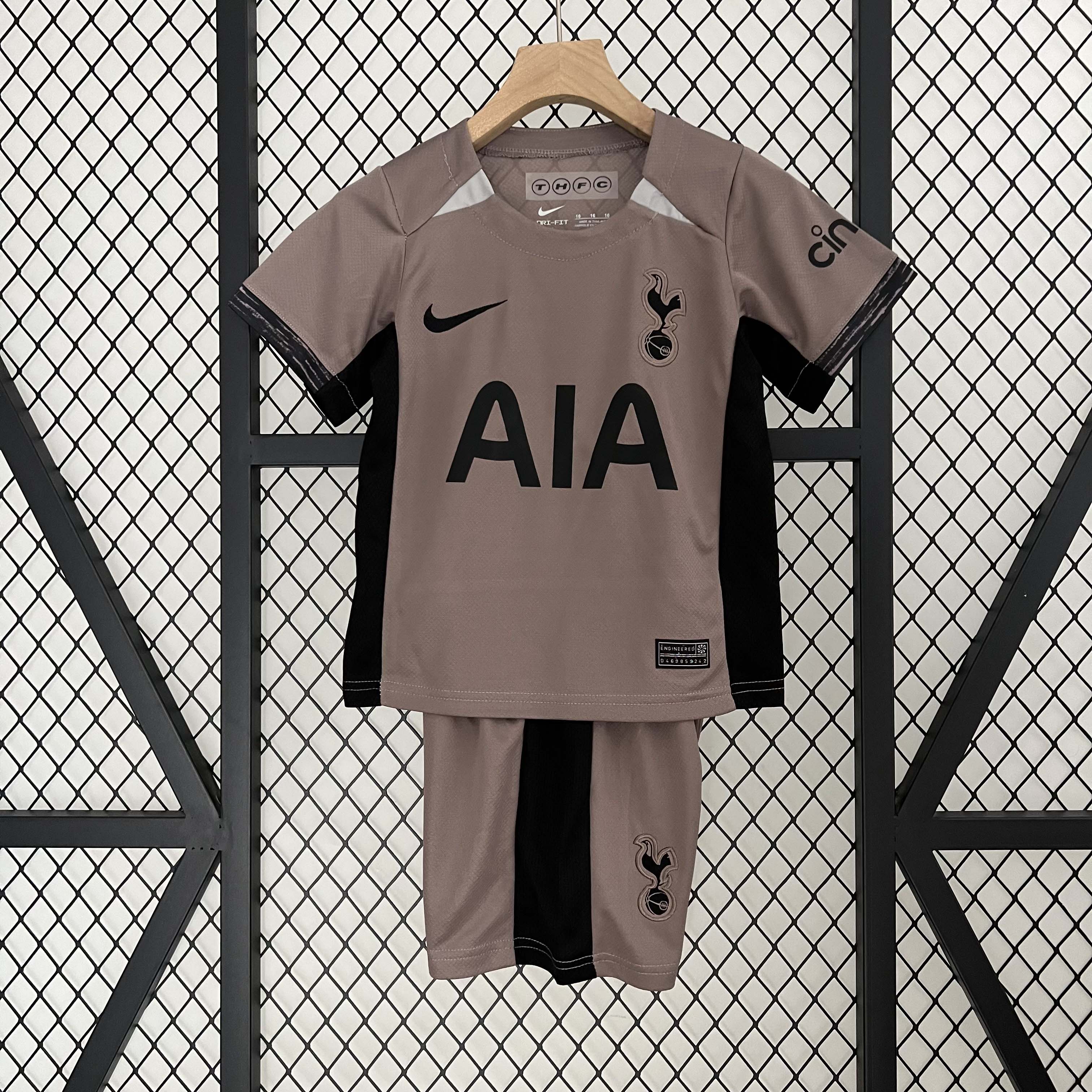 2023/2024 Tottenham Tercera Camiseta Visitante Fútbol Talla Infantil