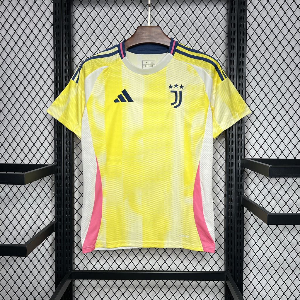 2024/2025 Maillot Extérieur Juventus Maillot de Foot Qualité Thaï
