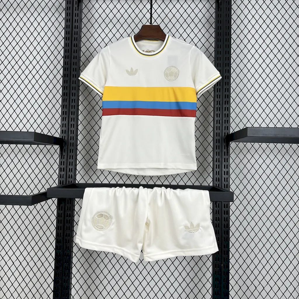 2024 Colombia 100th anniversary edition Football Shirt AAA fan-grade Kids Size