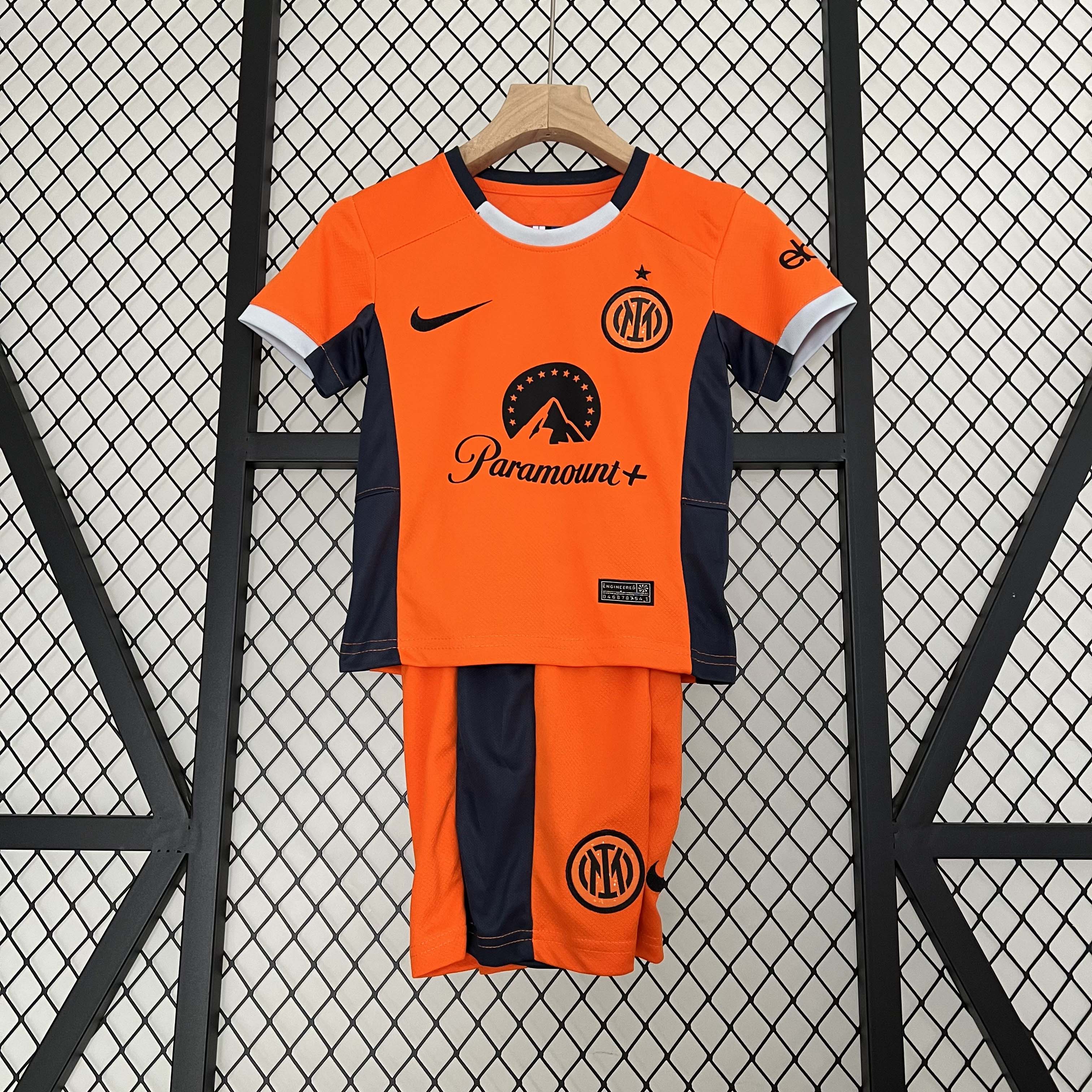 2023/2024 Internazionale Milan Third Away Football Jersey fan-grade Kids Size