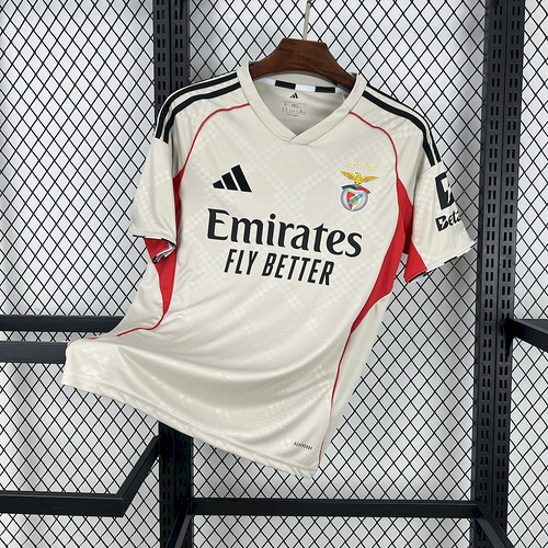 2025/2026 Camiseta de Fútbol Visitante Benfica Calidad Thai
